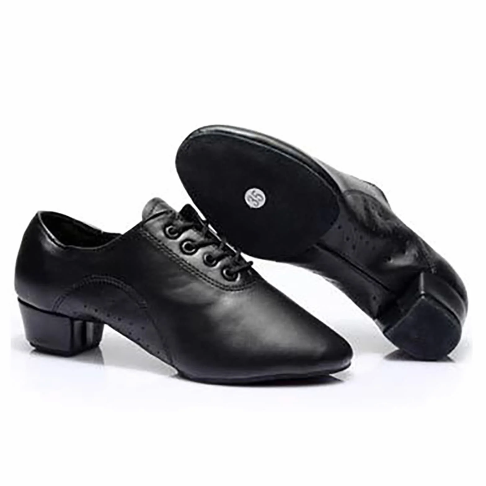 Męskie skórzane buty na co dzień buty do tańca towarzyskiego buty do treningu halowego skórzane buty skórzane buty do jazdy męskie