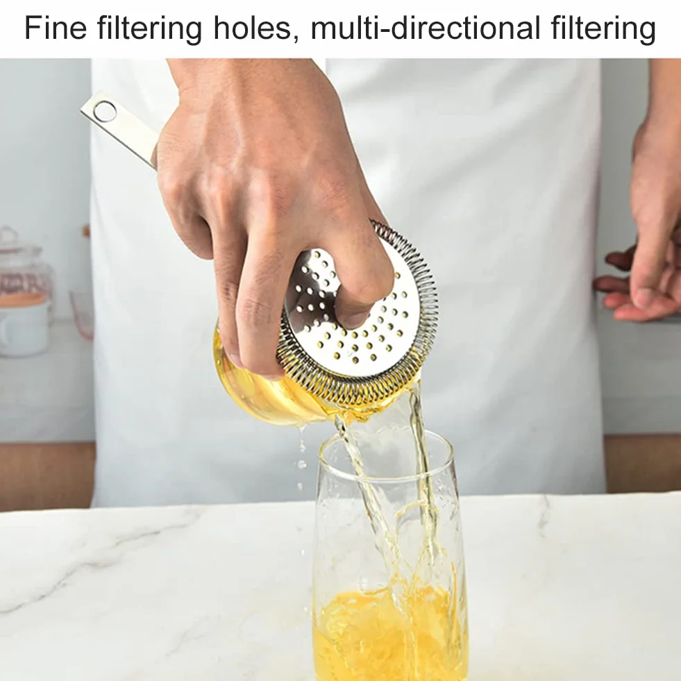 Strainer do koktajli ze stali nierdzewnej sitko barowe