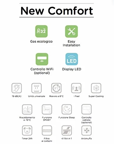 Klimatyzacja Hisense Dual Split 9000+9000 Btu 9+9 R-32 A++ 2AMW42U4RRA