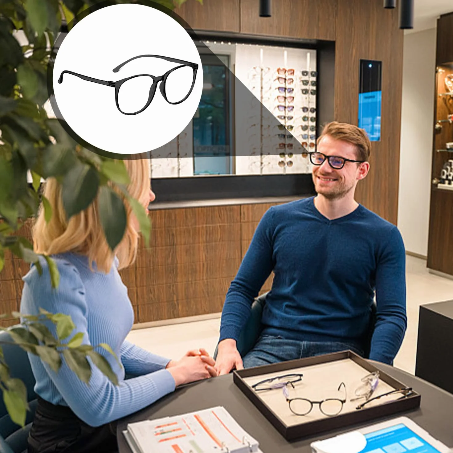 2 sztuki okularów z okrągłą oprawką, okulary antyrefleksyjne, do gier komputerowych, bez recepty, dla mężczyzn i kobiet, chroniące przed promieniowaniem UV, odpowiednie