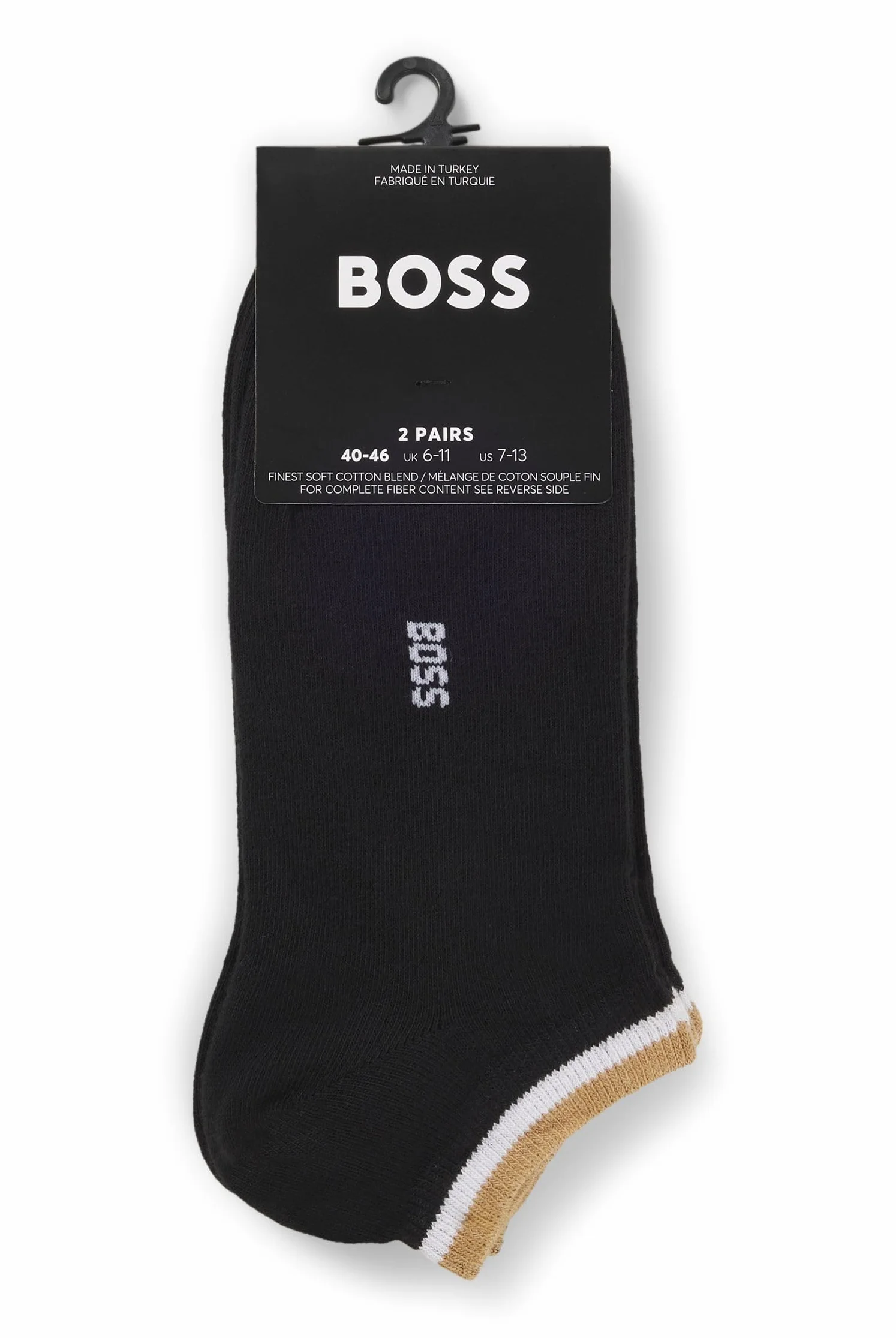 BOSS Skarpety do kostki Mężczyźni 2p As Uni Stripe Cc (2 w zestawie)