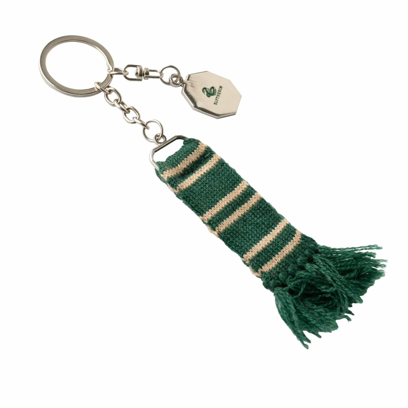 Grupo Erik Keyring Harry Potter Merchandise - Slytherin Scarf Keychain, Cute Keyring, Cool Keyrings, Harry Potter Gifts Under 10 Pounds, Slytherin Gifts