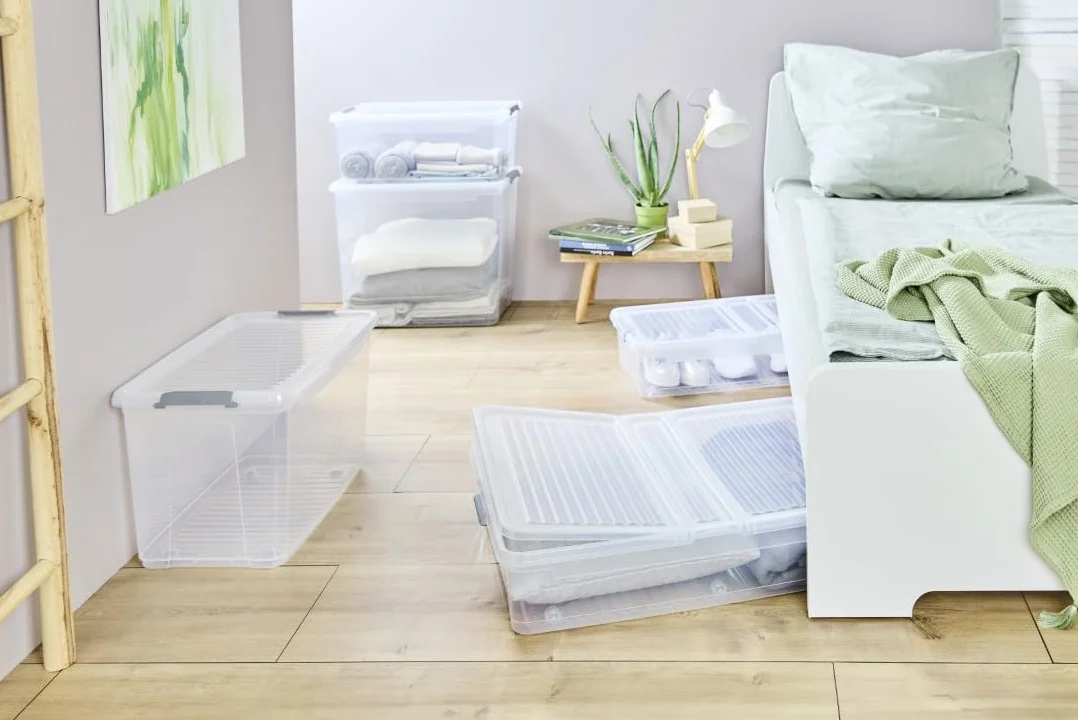 keeeper Pojemnik Leo Clipbox i Rolki, 37 L
