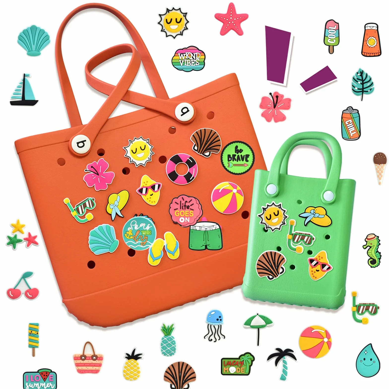 Charms do Crocs PVC ozdoby na buty letnie 1-3cm dla dziewcząt kobiet chłopców dorosłych