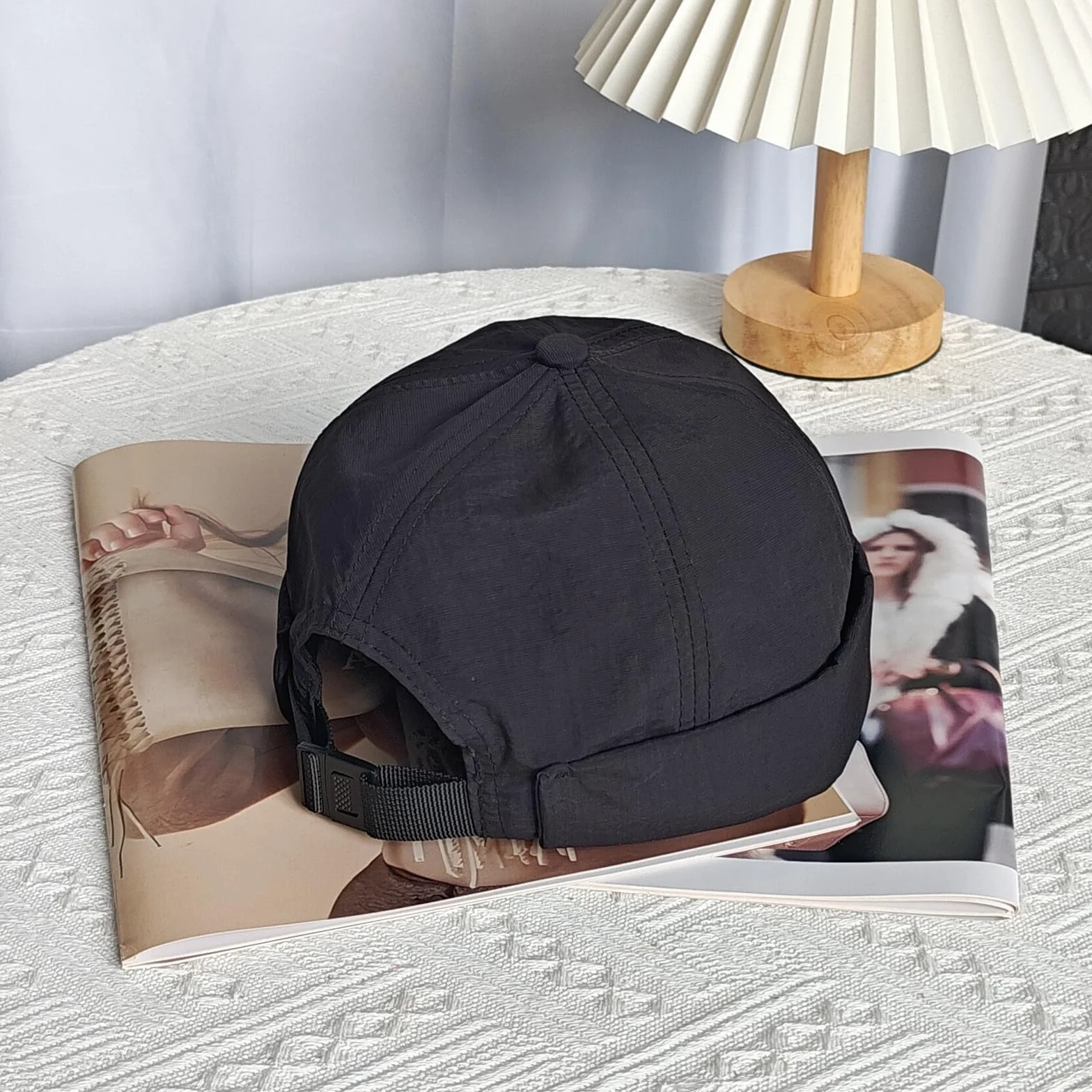 Docker Cap męska letnia cienka czapka marynarska szybkoschnąca czapka docker czapka unisex bez daszka zwijana czapka portowa