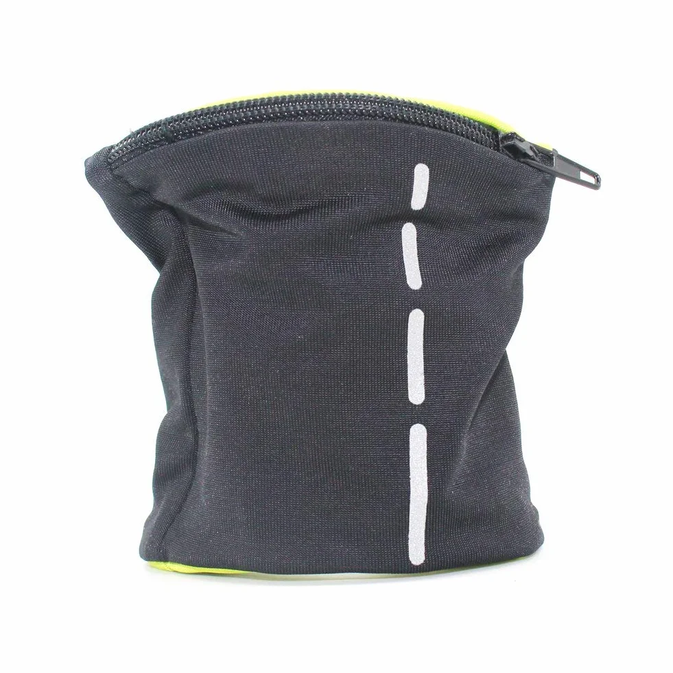 boshiho Torba na nadgarstek z zamkiem błyskawicznym, unisex, dwustronna