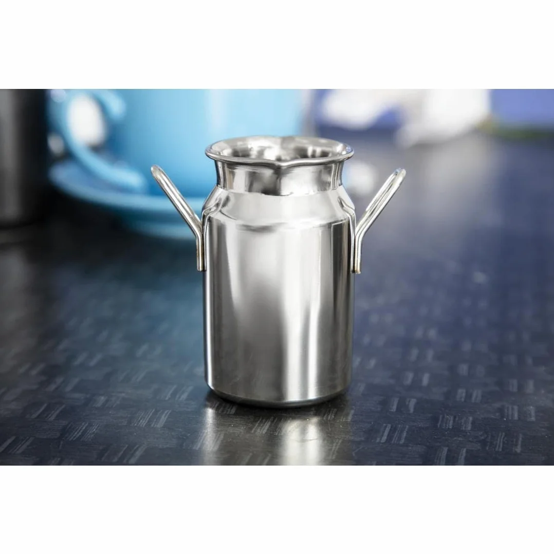 NISBETS CL209 Mini kościół mleczny stal nierdzewna 120 ml 45 x 80 mm