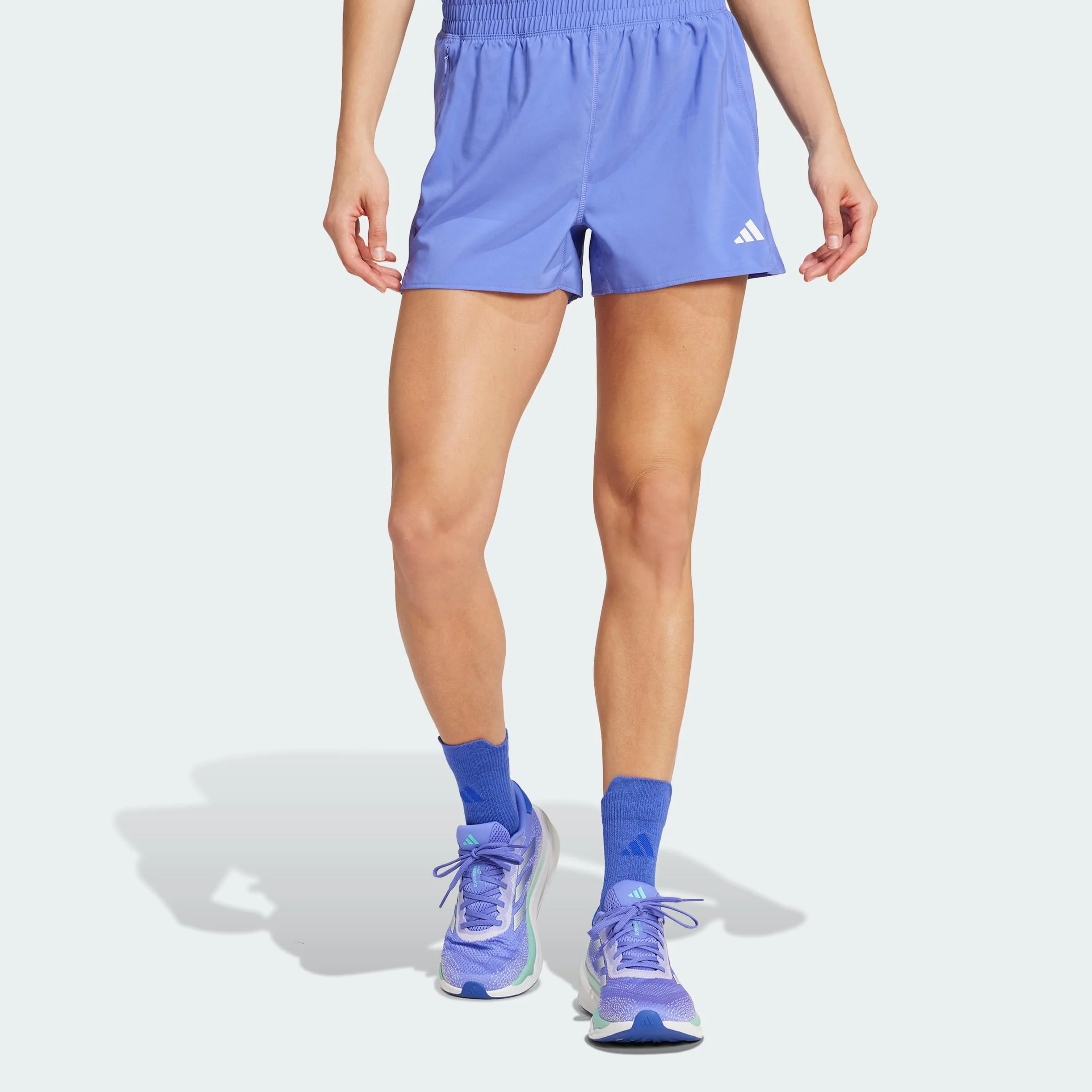 adidas Damskie szorty OWN The Run, L 10 cm