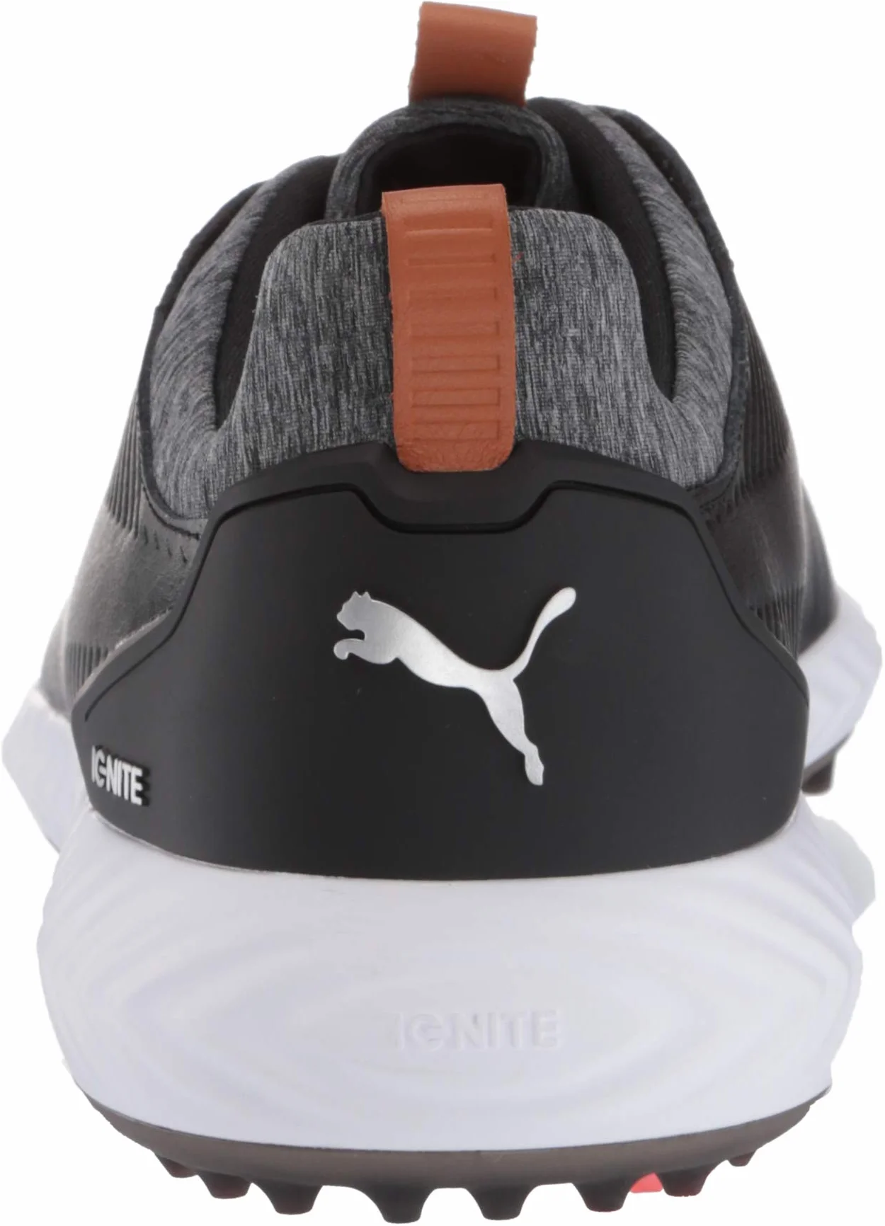 PUMA GOLF Męskie buty do golfa Ignite Pwradapt Leather 2.0, Czarny, 42.5 EU