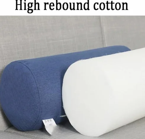 Poduszka pod szyję – ergonomiczna poduszka podtrzymująca szyję i lędźwie (dł. 13,15 x 50 cm) – idealna do podróży, komfortu do domu i biura, łagodzenie bólu, wsparcie pleców, pomoc w zasypianiu