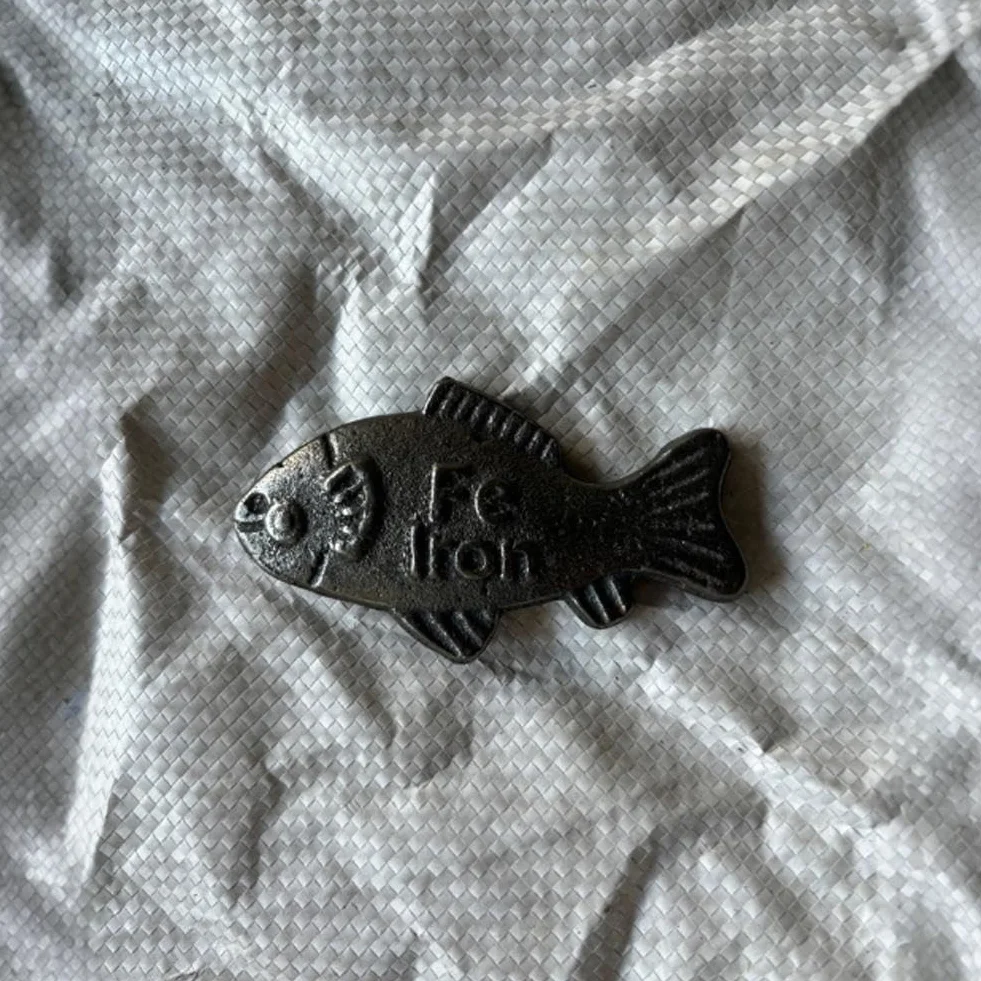 Lucky Iron Fish & Bird Zestaw do gotowania - Suplement żelaza dla kobiet w ciąży, Naturalne źródło żelaza do zup gulaszu (2 szt.)