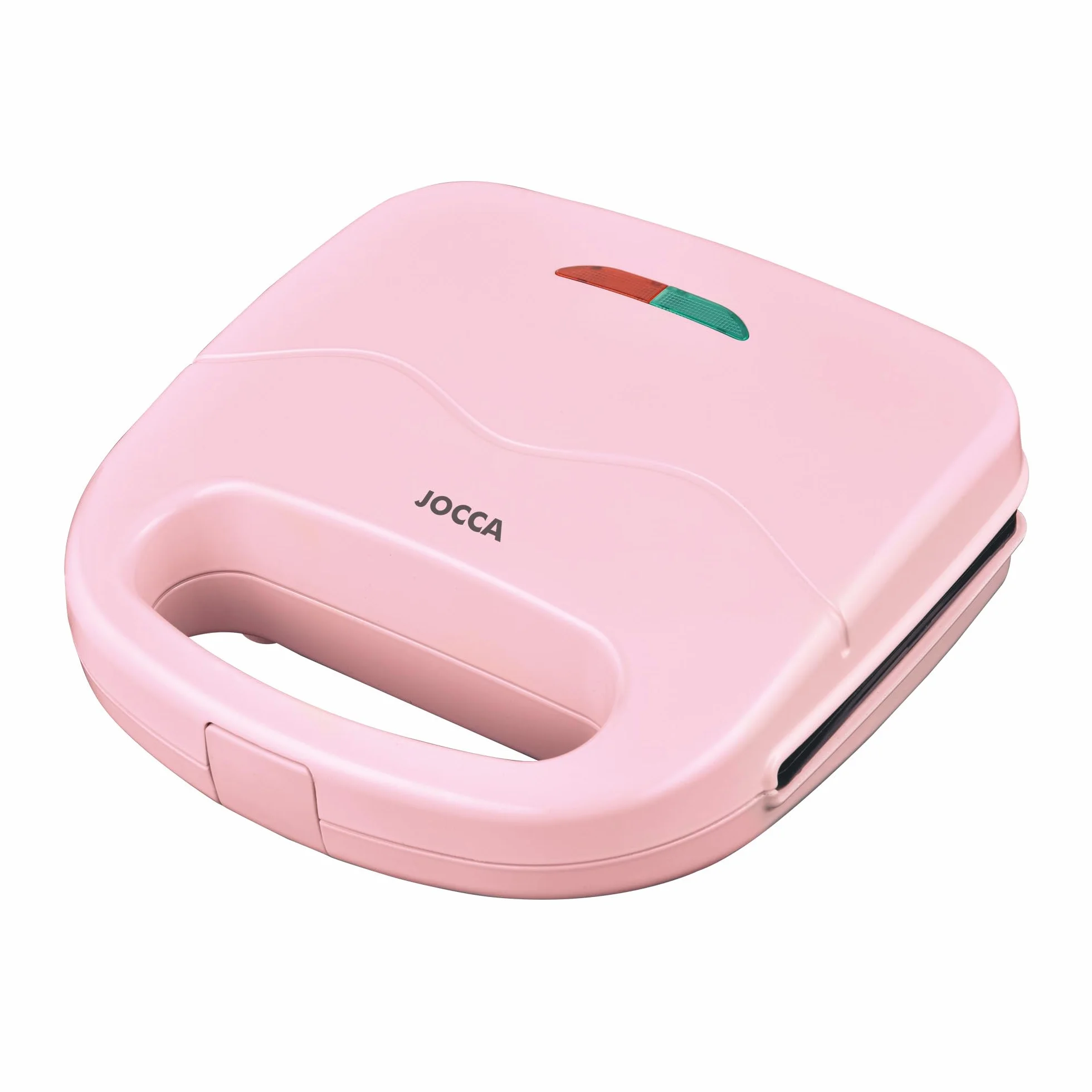 JOCCA Różowy Toster Grill 750W Nieprzywierające Płyty Grillowe Wskaźniki Świecące