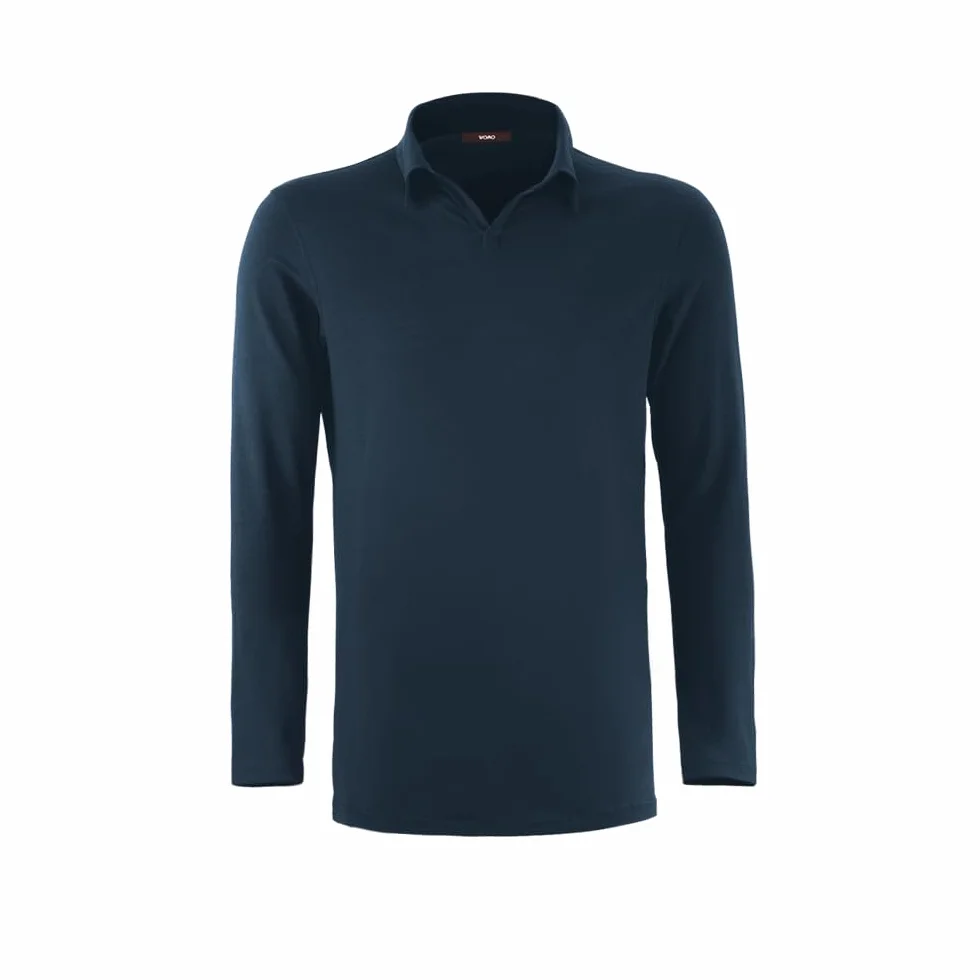Womo Homewear kurtka pokojowa niebieski L top piżamy męskie, niebieski, L