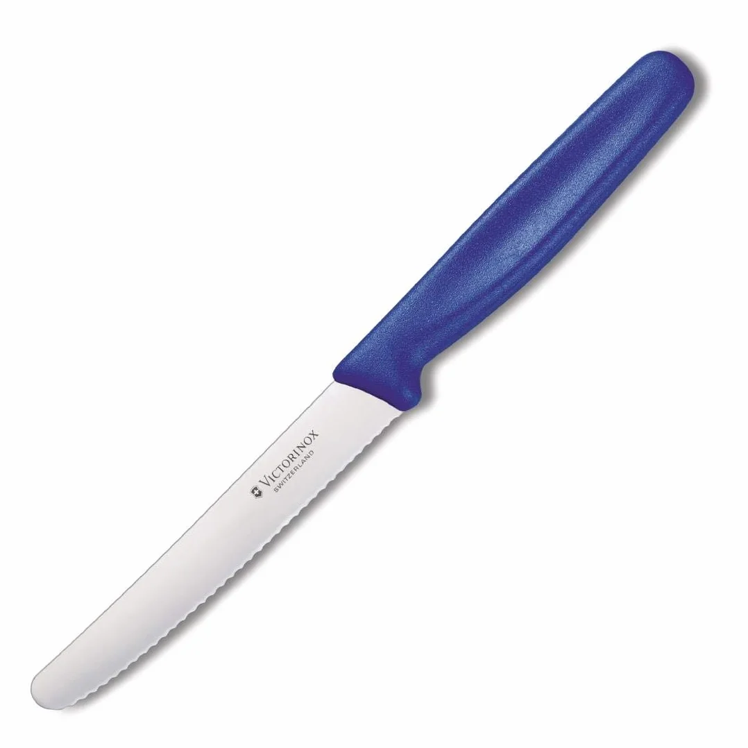 Victorinox GL269 Niebieski nóż do pomidorów 11 cm