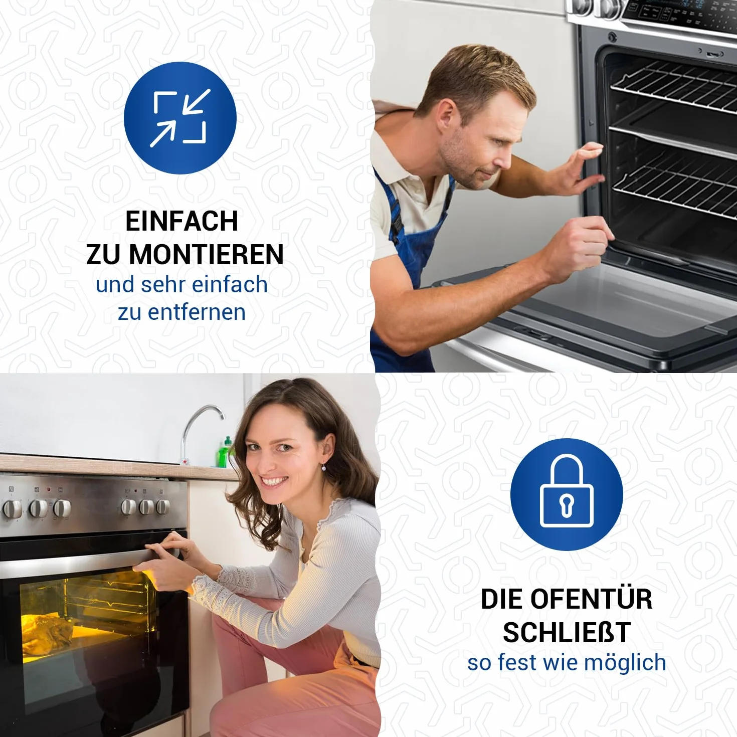 Uszczelka do piekarnika 44 x 33 cm zamiennik AEG 387194510/5 Electrolux Juno Competence