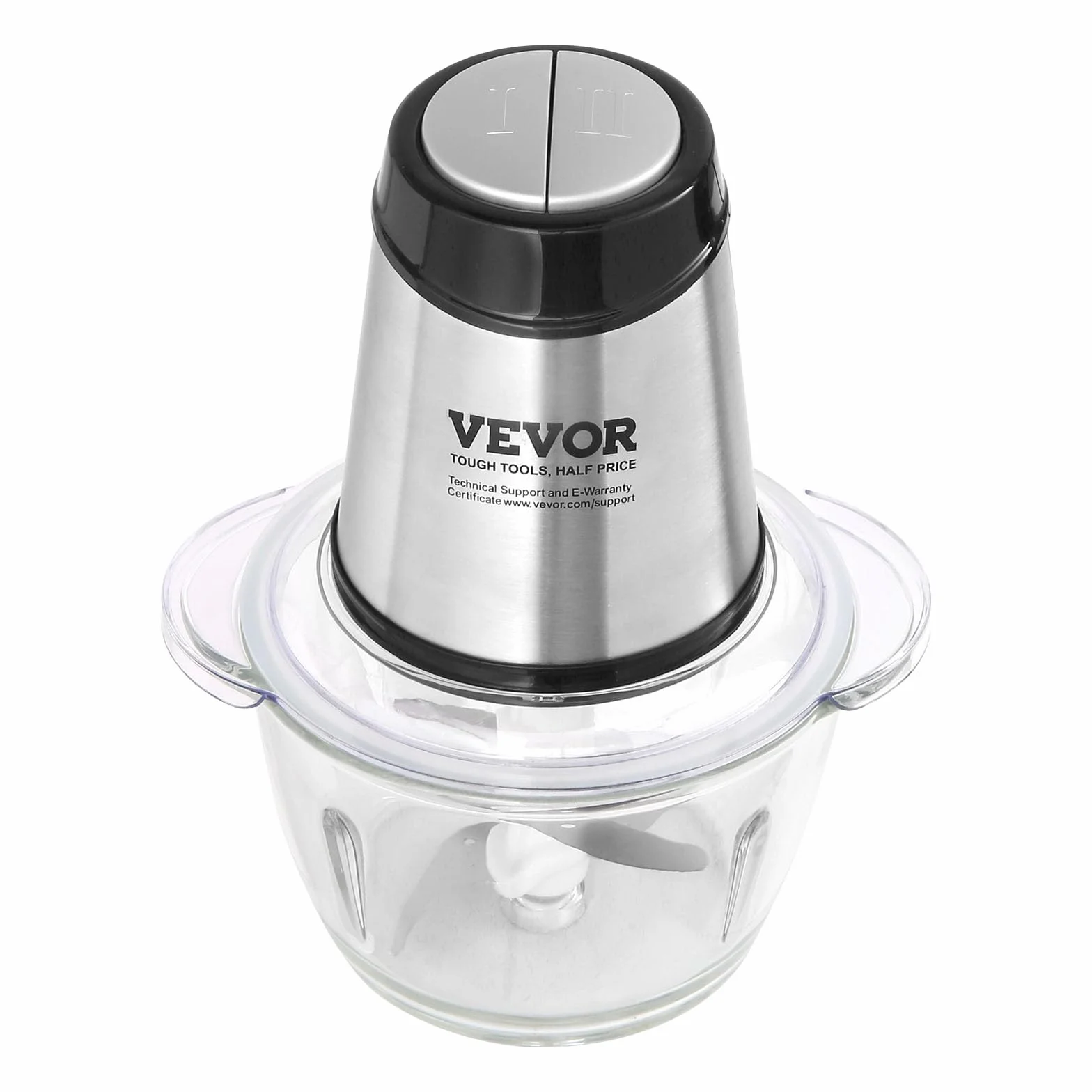 VEVOR Elektryczny robot kuchenny 400 W 1200 ml mikser stojący rozdrabniacz do mięsa