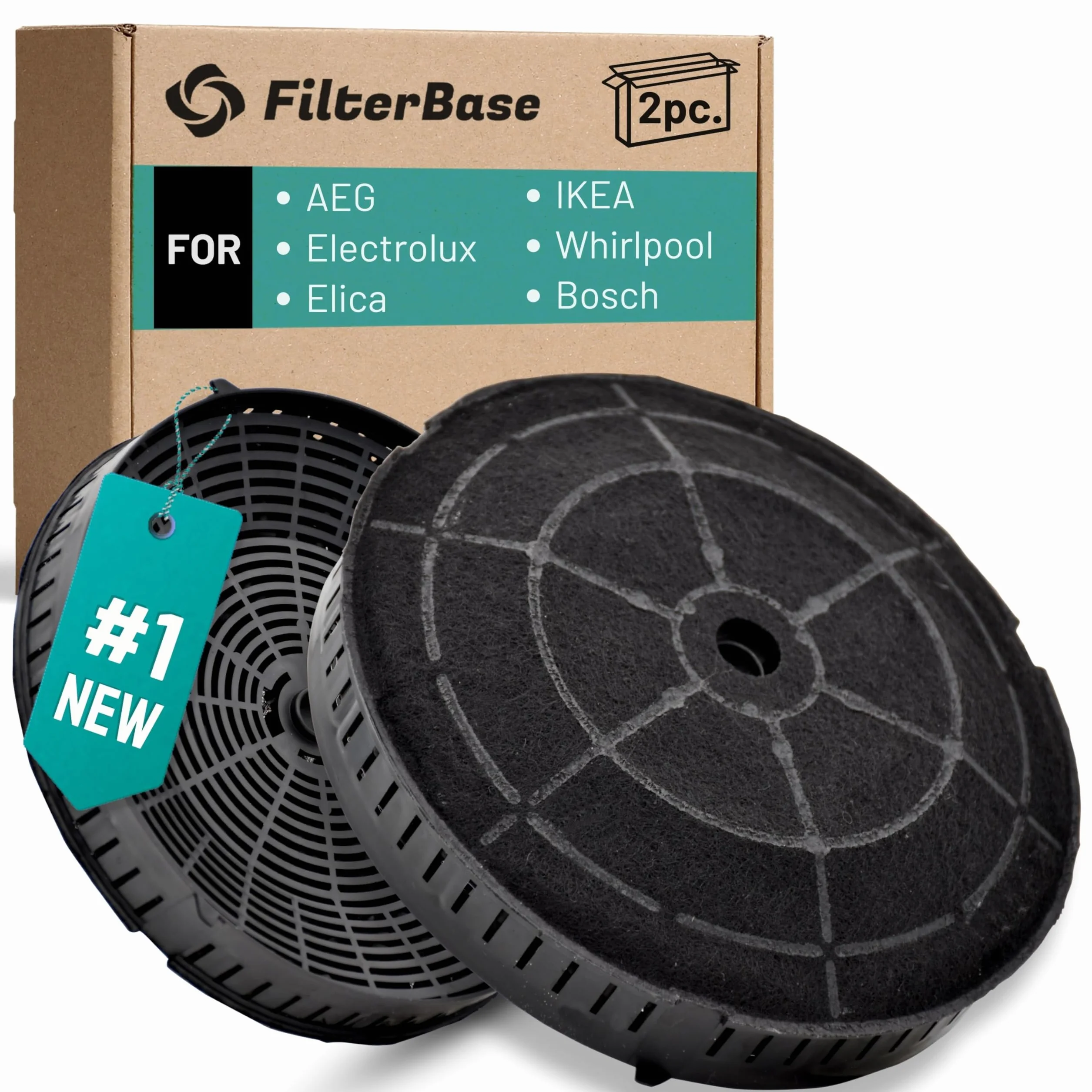 FilterBase CF39 Activated Carbon Filter for AEG Electrolux Bosch Siemens Ikea NYTTIG FIL 440