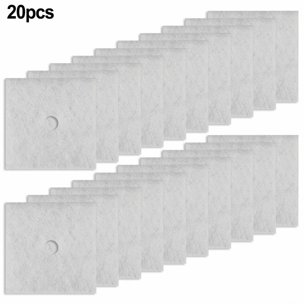 Wymienny filtr powietrza G2 klasy 135 x 135 mm, włókno kwadratowe z otworem wewnętrznym 22 mm do wentylatora Maico ZF 60/100 i wszystkich typów ER, biały