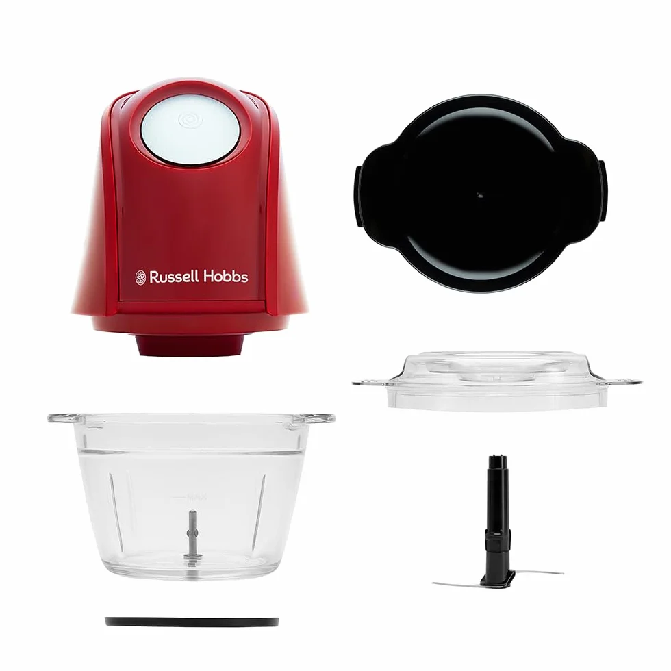 Russell Hobbs Minirozdrabniacz Desire Red 350W 500ml stal nierdzewna 27132-56