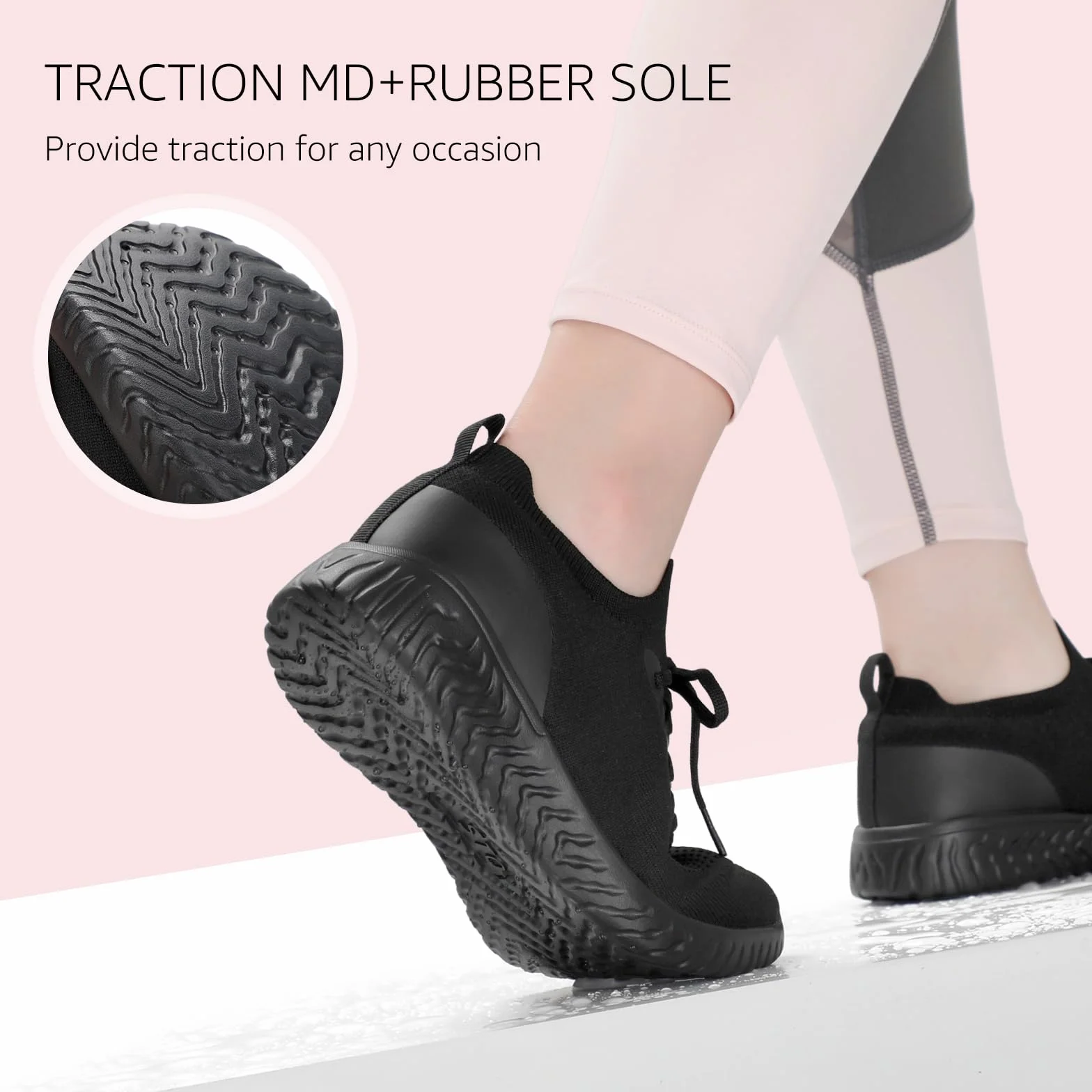 HKR Damskie Trampki Sportowe Buty do Biegania Lekkie Buty Tenisowe