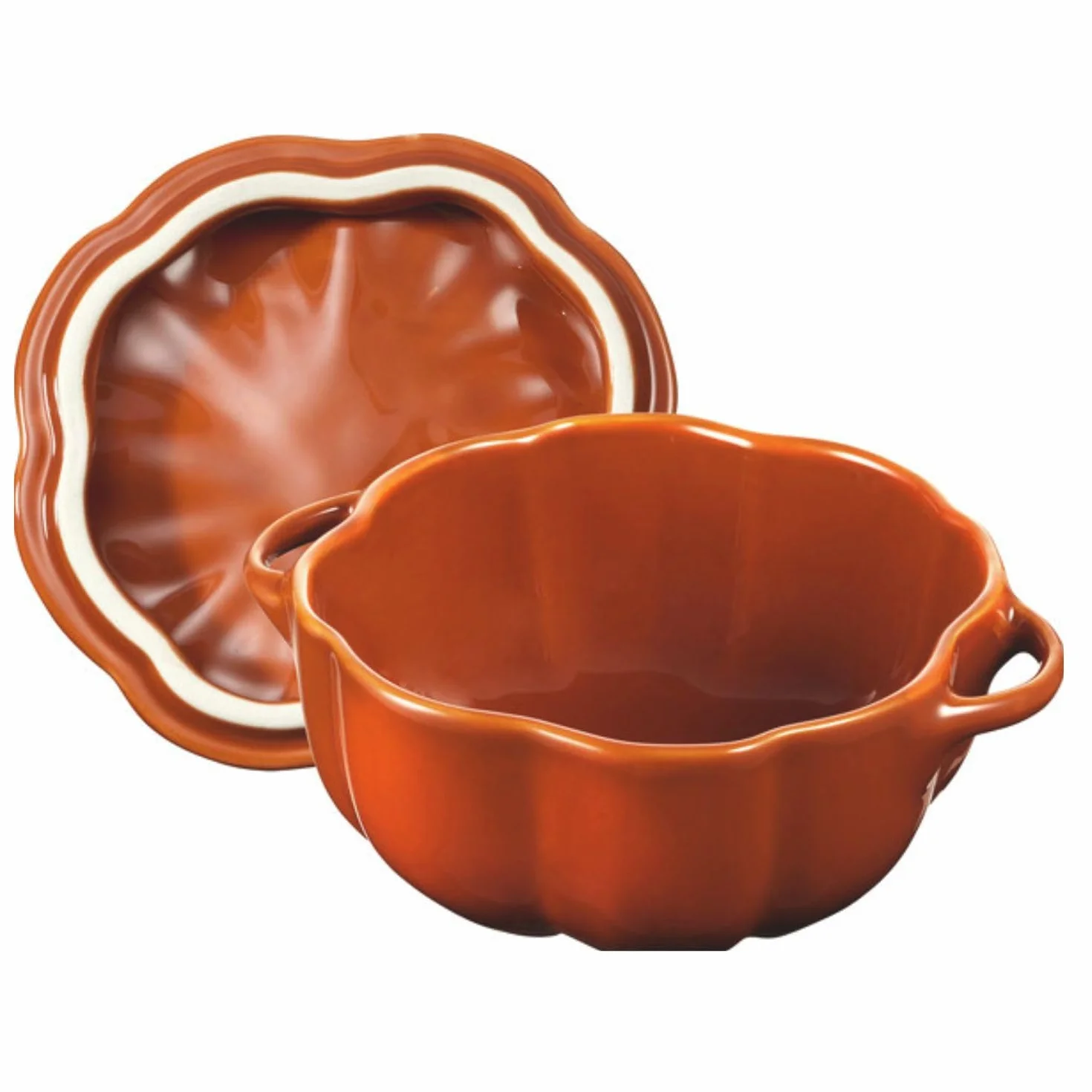 Staub Dynia naczynie do zapiekanek ceramiczne 0,5 l cynamon