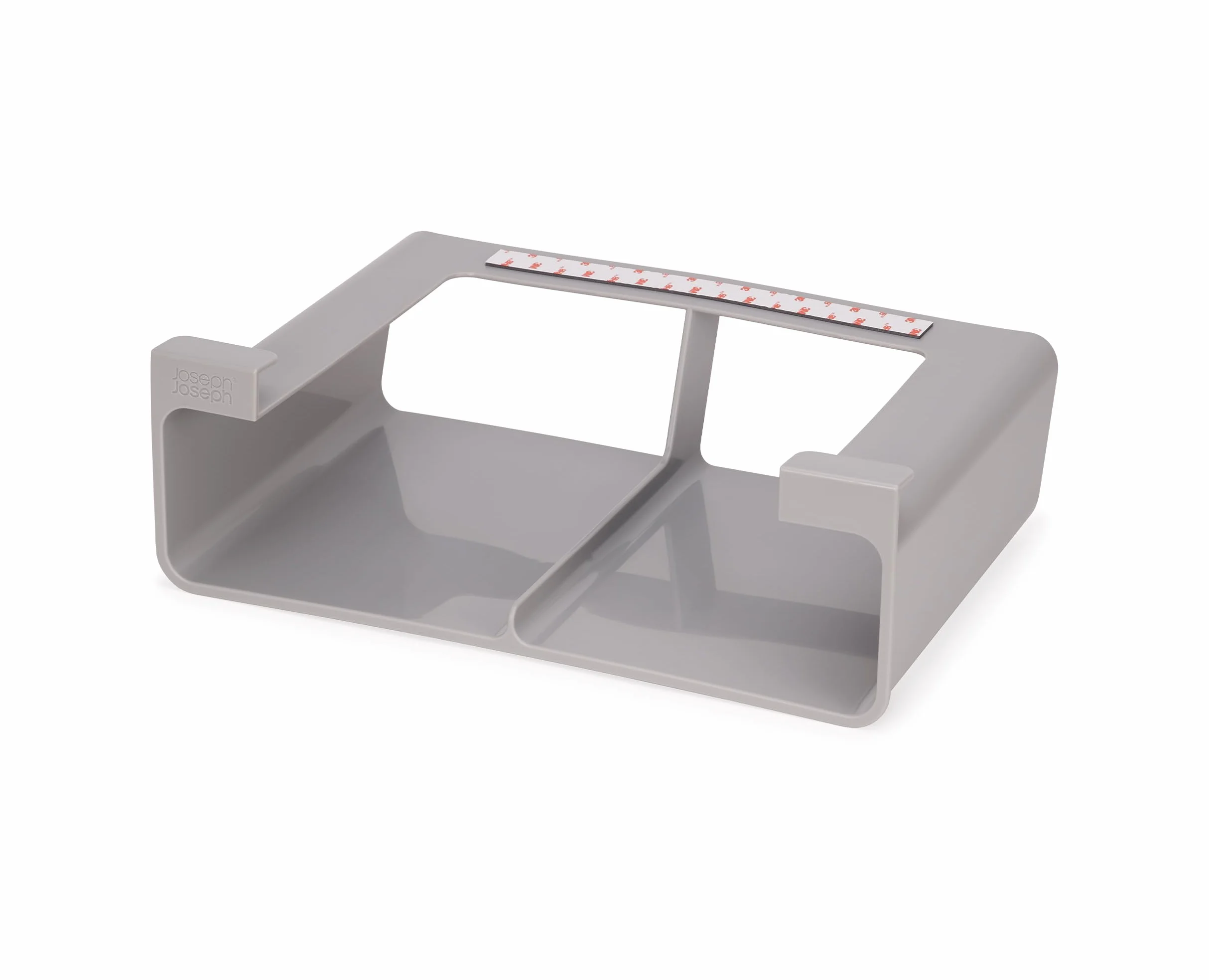 Joseph Joseph CupboardStore Organizer do Przechowywania Pod Półkę, Na Większe Rolki/Pudełka, Taśma 3M VHB lub Śruby, Pasuje do Szafek Powyżej 33 cm Szerokości