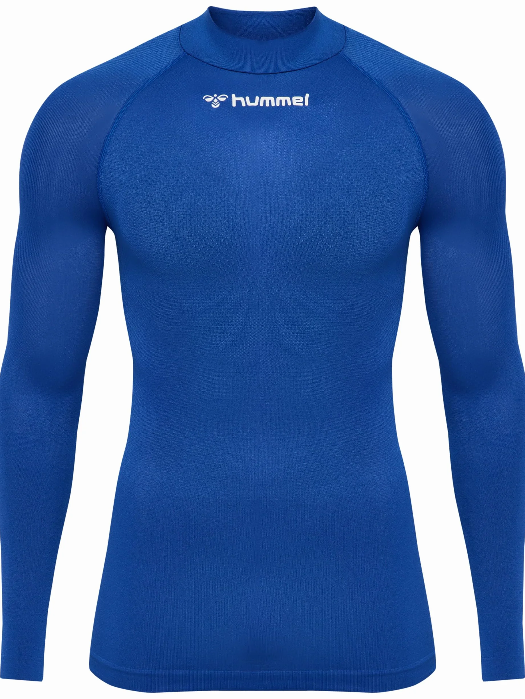 hummel, hmlBL Comfort 2.0 Mockneck Tee L/S, True Blue, XS