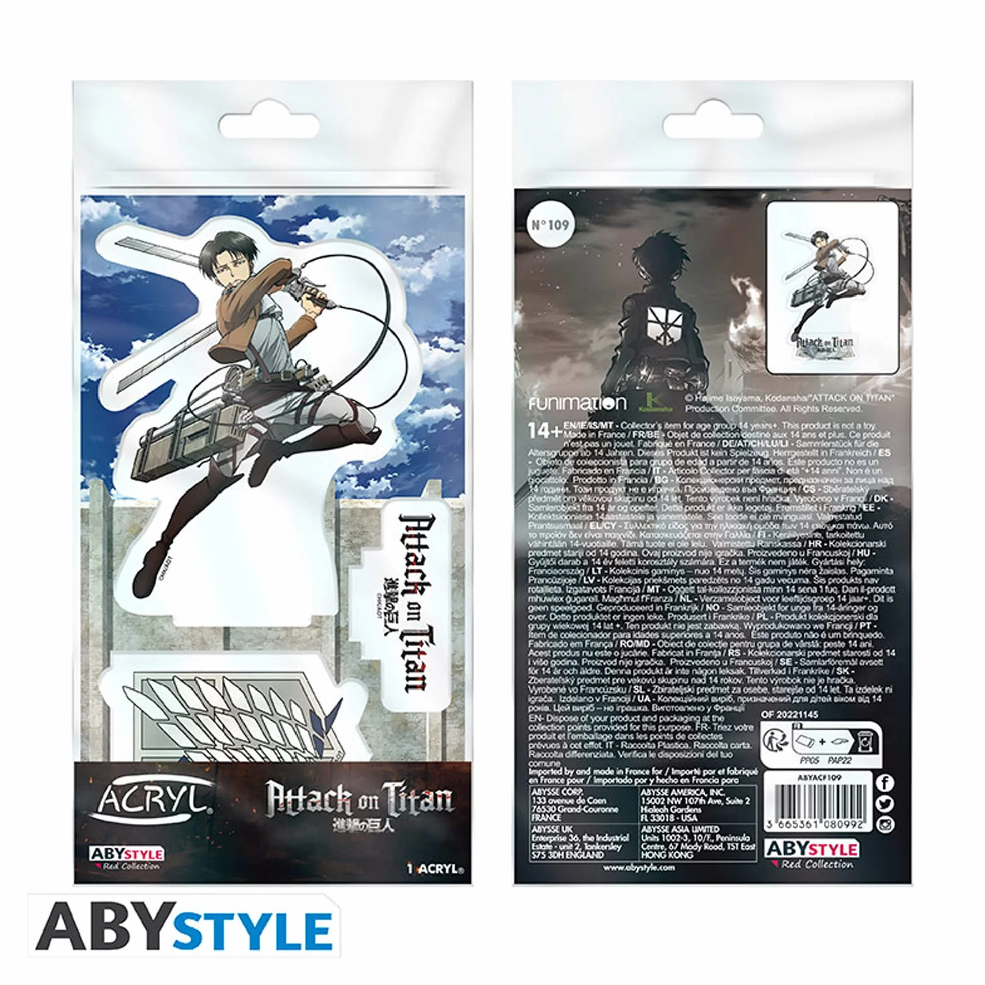 ATTACK ON TITAN - Acryl® - S3 Levi