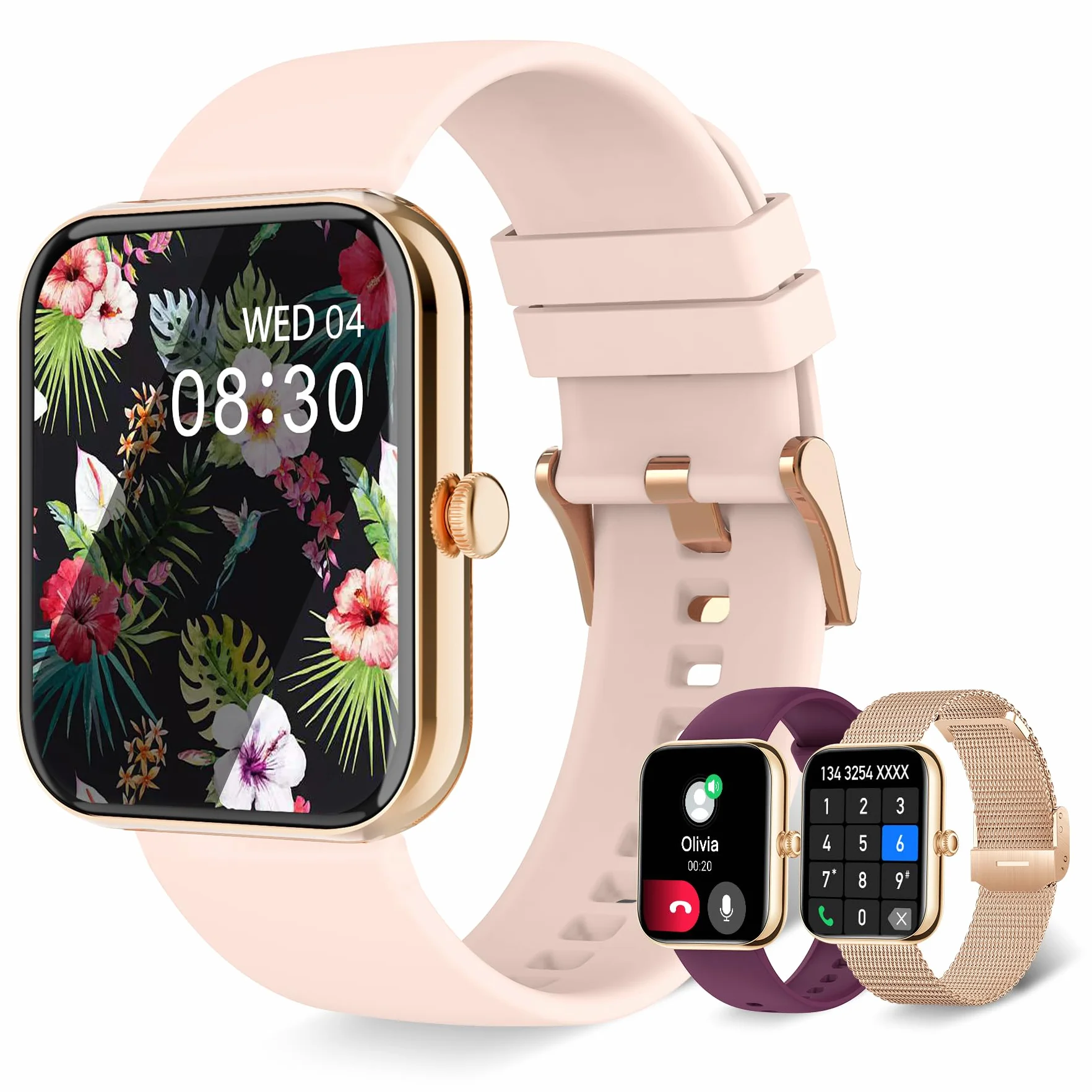 Smartwatch damski z funkcją telefonu