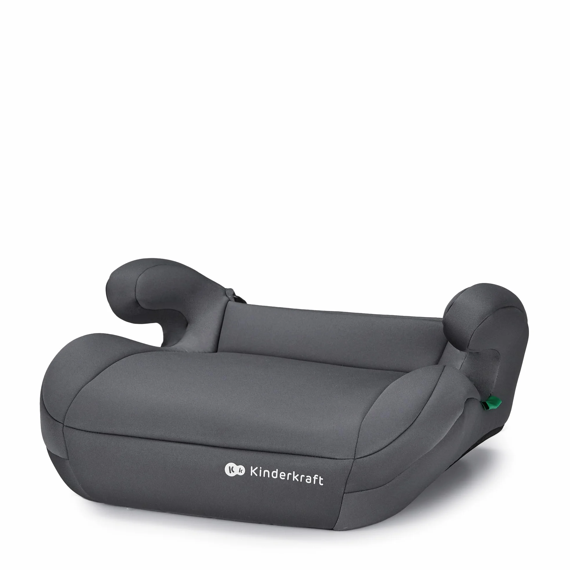 Kinderkraft I-SPARK Fotelik samochodowy i-Size dla dziecka Grupa 2/3 100-150 cm, od 3,5 do 12 lat, 15 do 36 kg, lekki (4,5 kg), 3-punktowy pas bezpieczeństwa, Szary