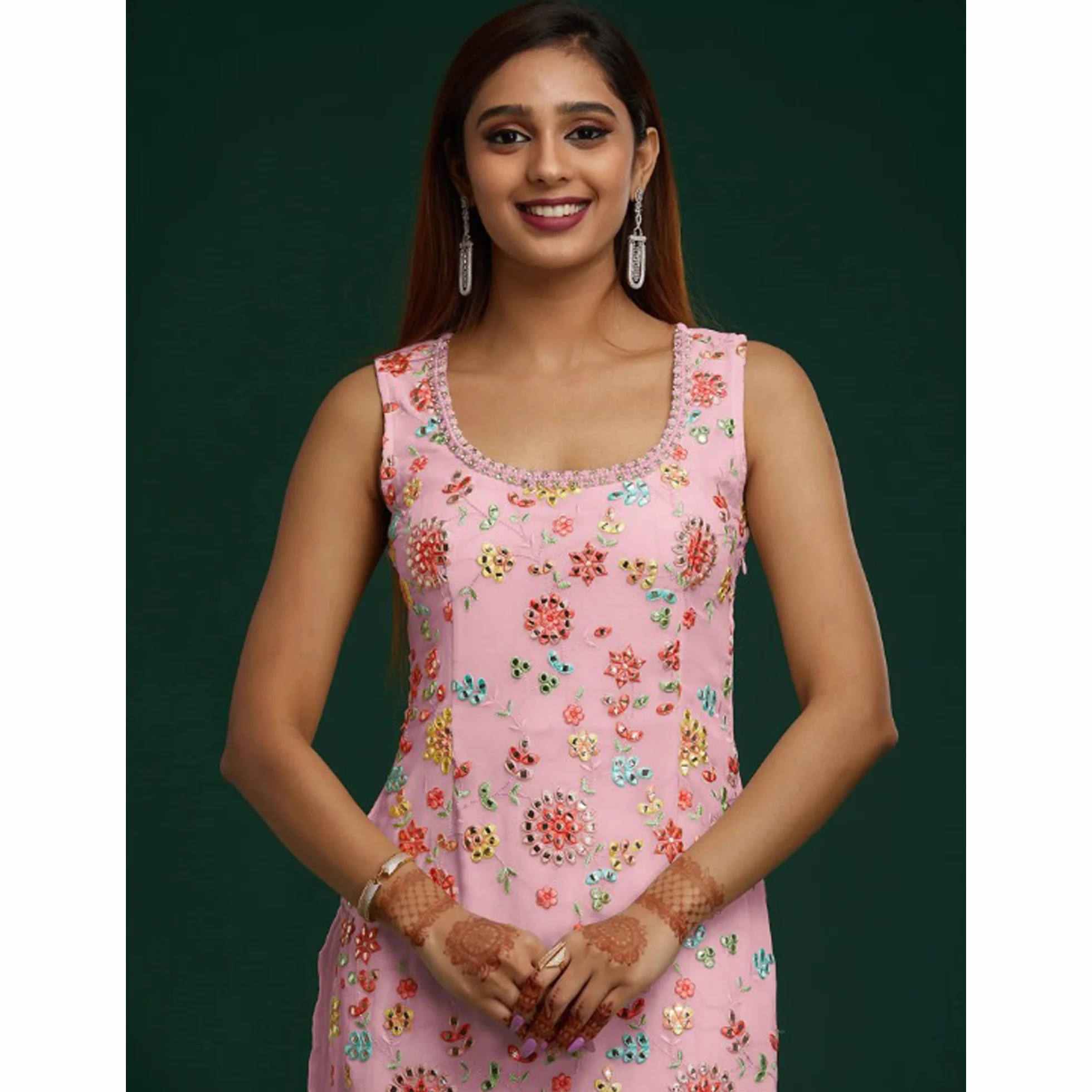 Tradycyjne ubrania nowe stroje gotowe do noszenia haft praca salwar Kameez punjabi patiyala garnitury, Wybór 1, 36