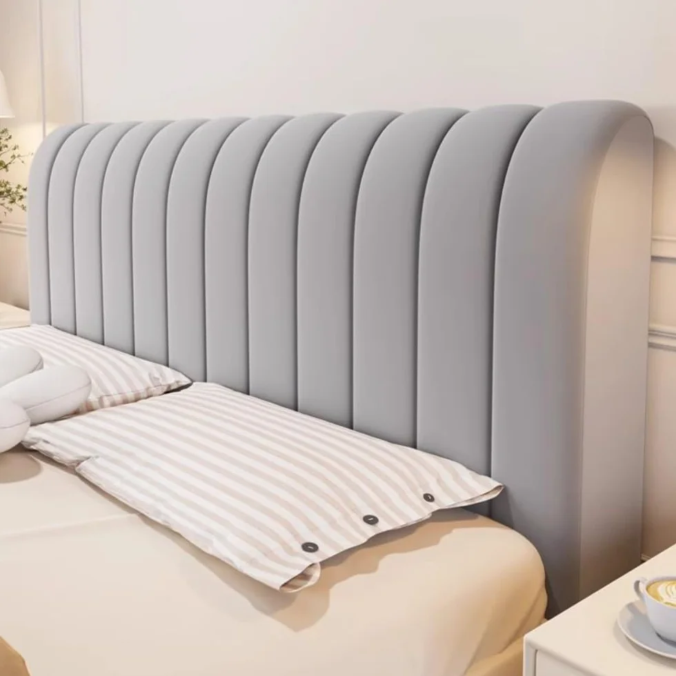 Elastyczny pokrowiec na zagłówek łóżka queen king size pyłoszczelny
