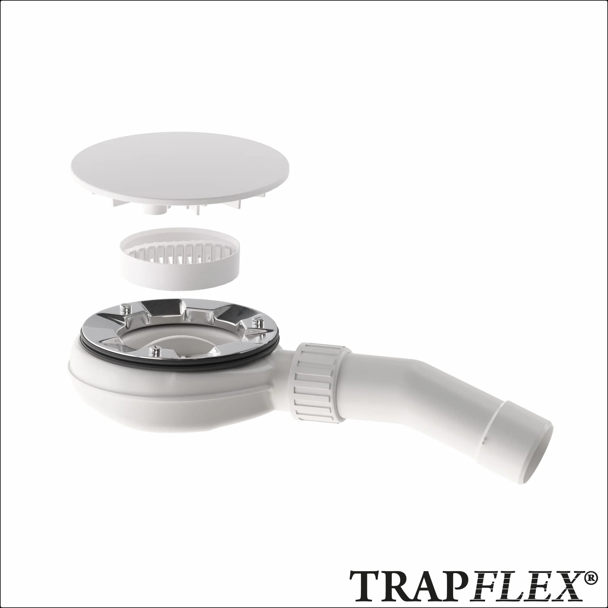 1 x Trapflex sitko do włosów/filtr do włosów + 1 x łapacz włosów (kompatybilny z zestawem odpływowym Tempoplex numer modelu 6961, 6962, 6963, zastępuje numer części 582951/6961.96)