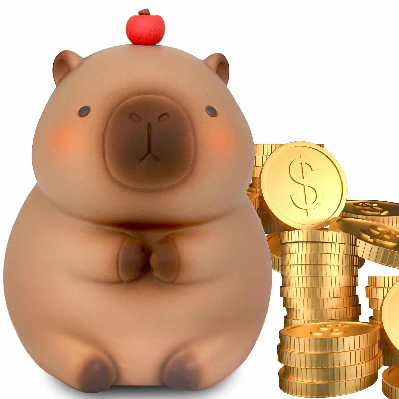 Skarbonka Capybara 1 Pcs Money Box Prezent Urodziny
