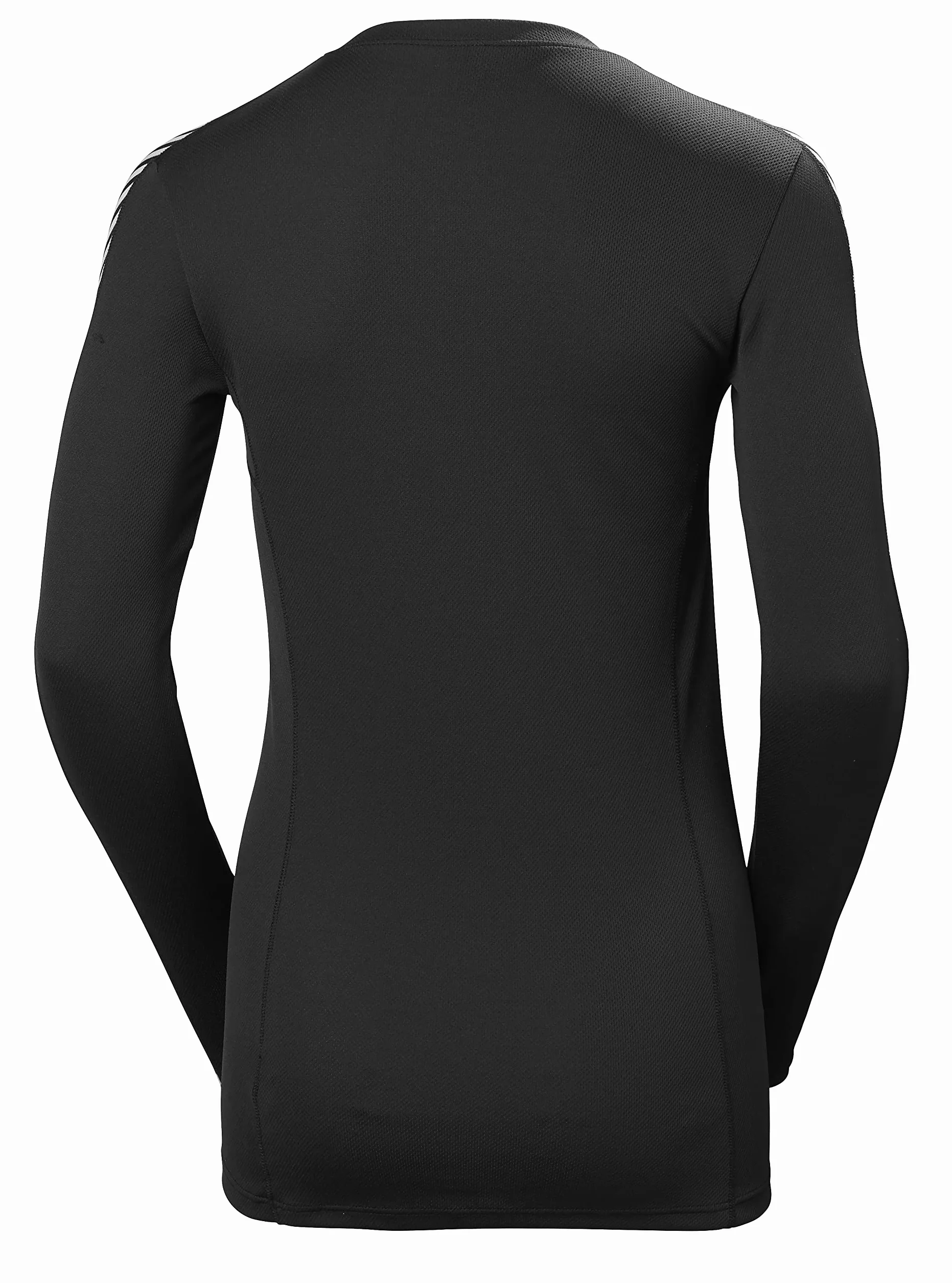 Helly-Hansen Kobiety W HH Lifa Crew Koszulka Termiczna, Czarny, M