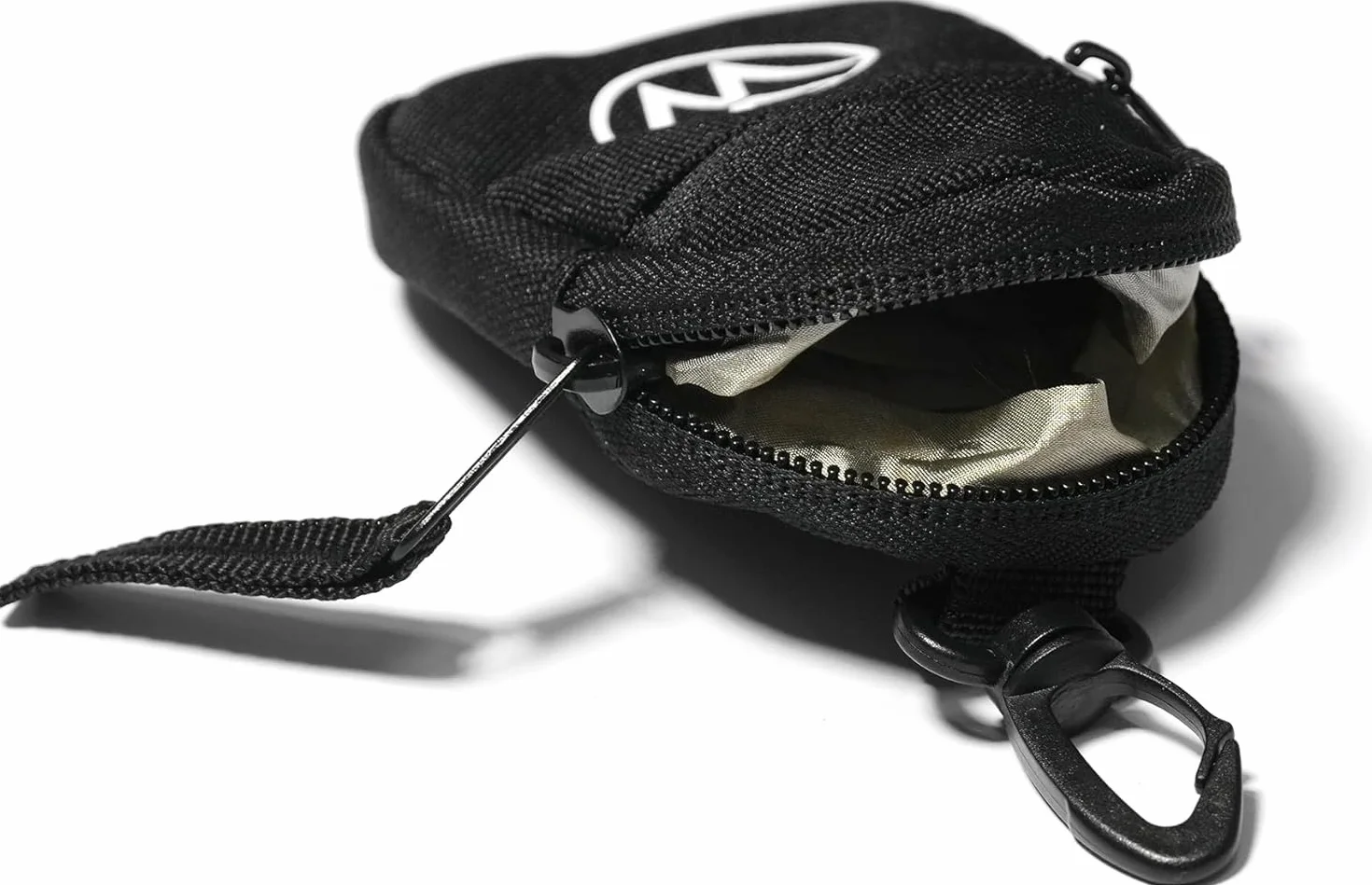Volkswagen 1H2087402 etui na klucze, czarne z logo VW i ochroną RFID, ochrona Keyless Go