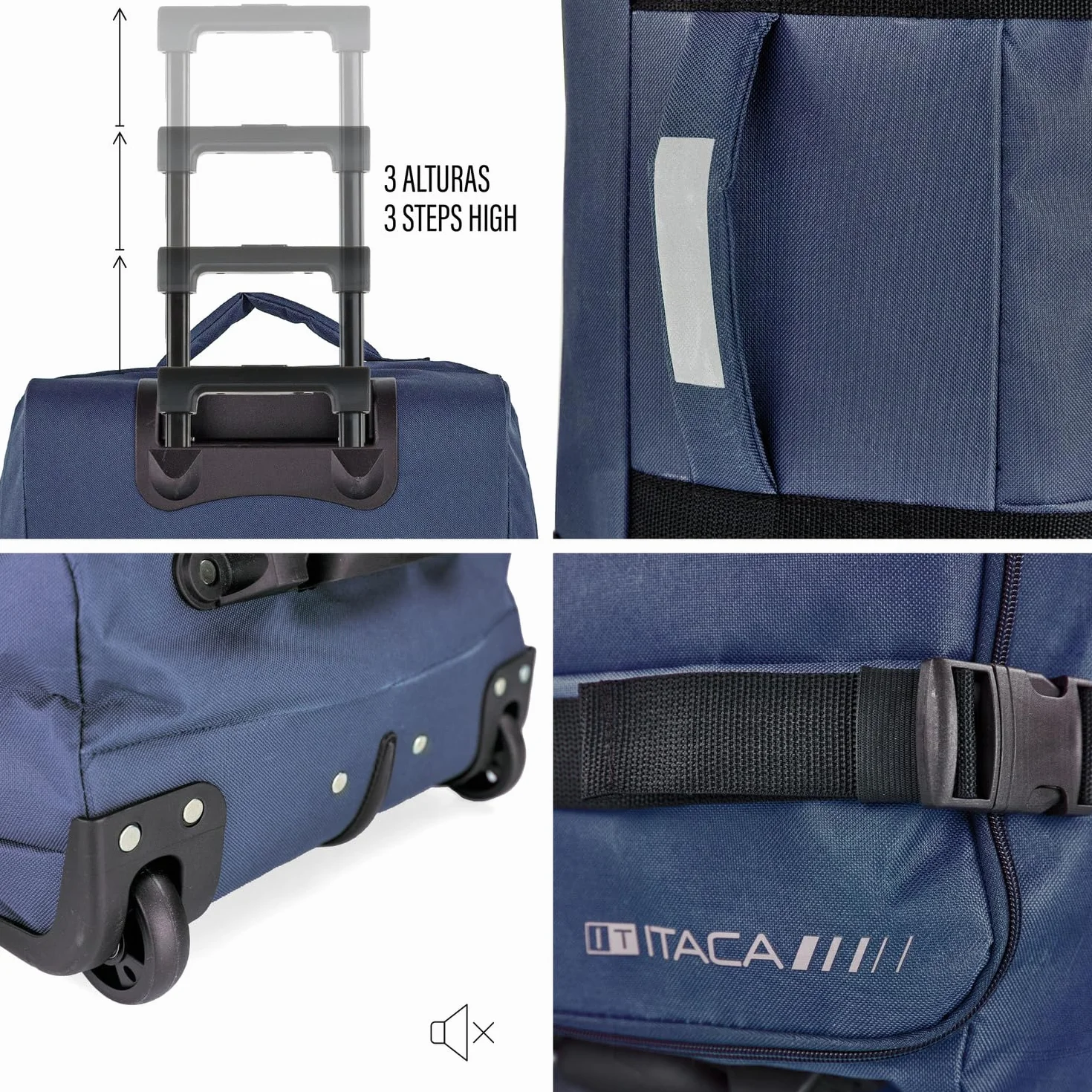 Torba podrózna na kólkach, walizka kabinowa 55x40x20, luggage, walizki - Trwalosc i komfort podczas podrózy