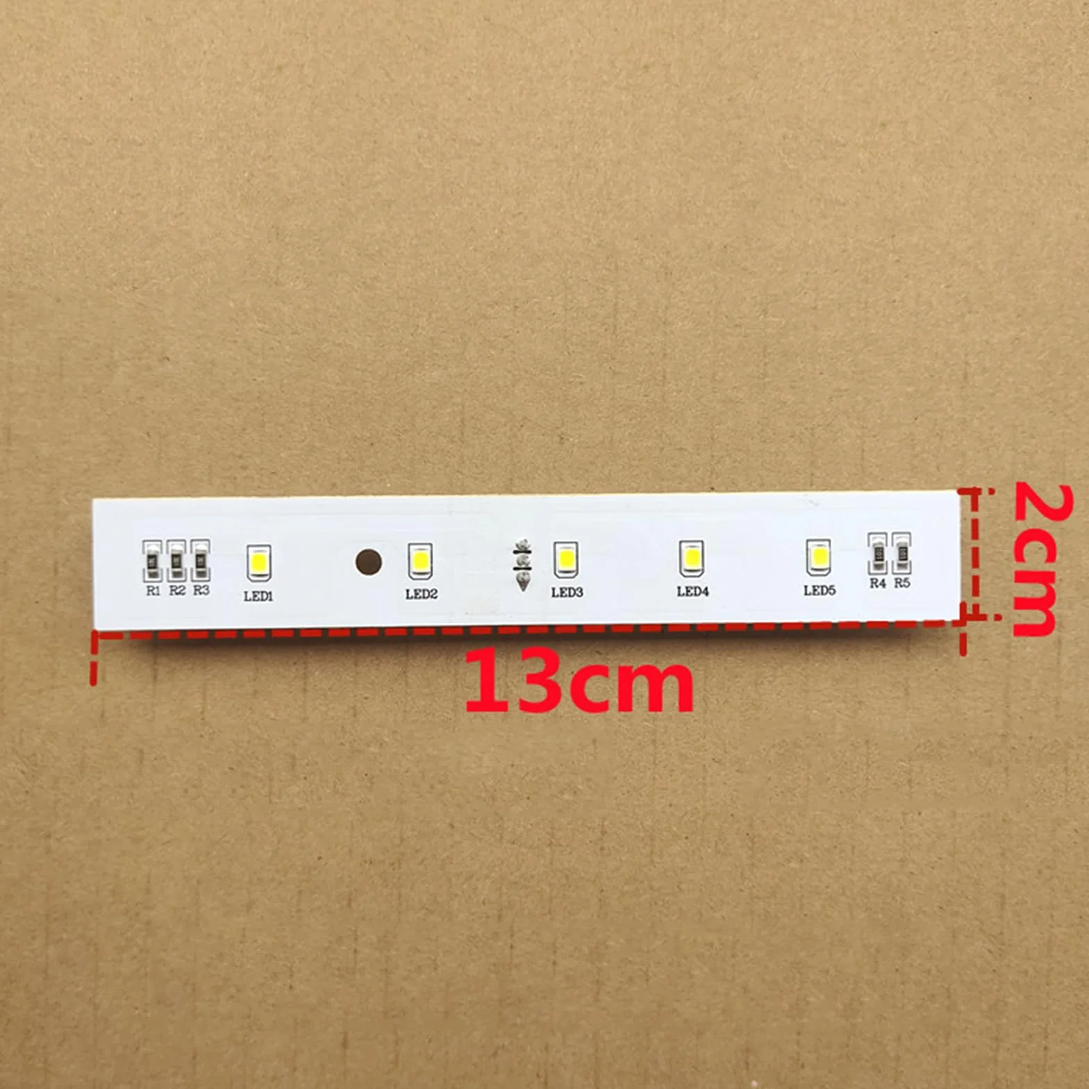 Zapasowa taśma świetlna LED kompatybilna z lodówką Midea listwa świetlna LED BCD-536WKM 17431000000072 502410010020 akcesoria naprawcze