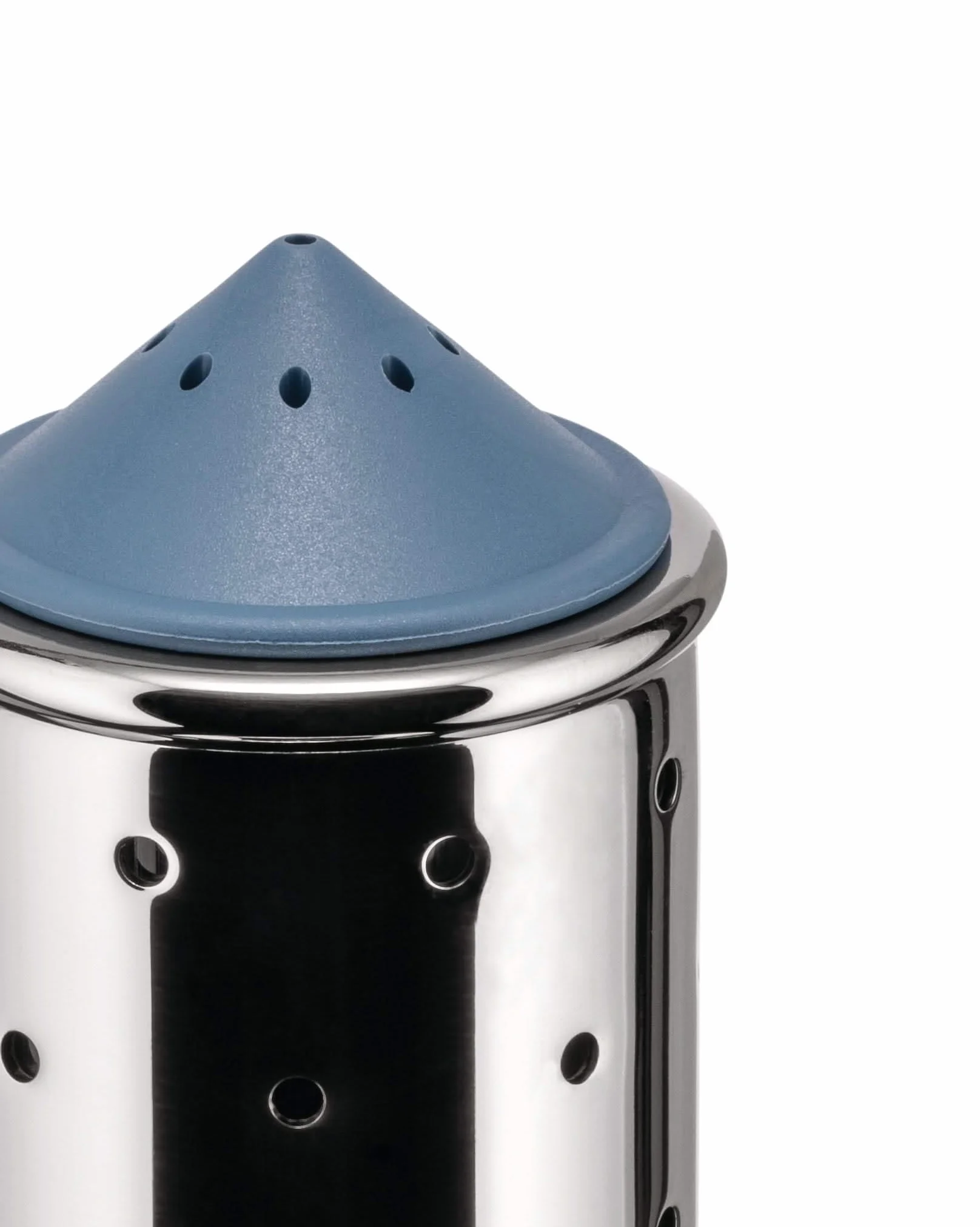 Alessi Kółko solne niebieskie MGSAL średnica 6,3 cm wysokość 11,3 cm