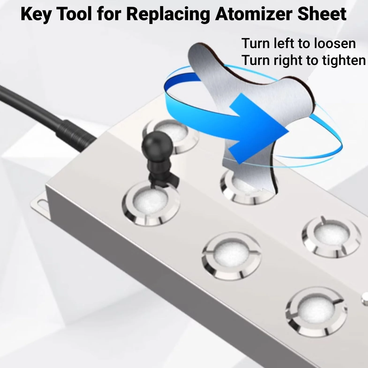 Ultrasonic Mist Maker Ceramic Disc 20mm Replacement Atomizer Accessories Set for Humidifier
