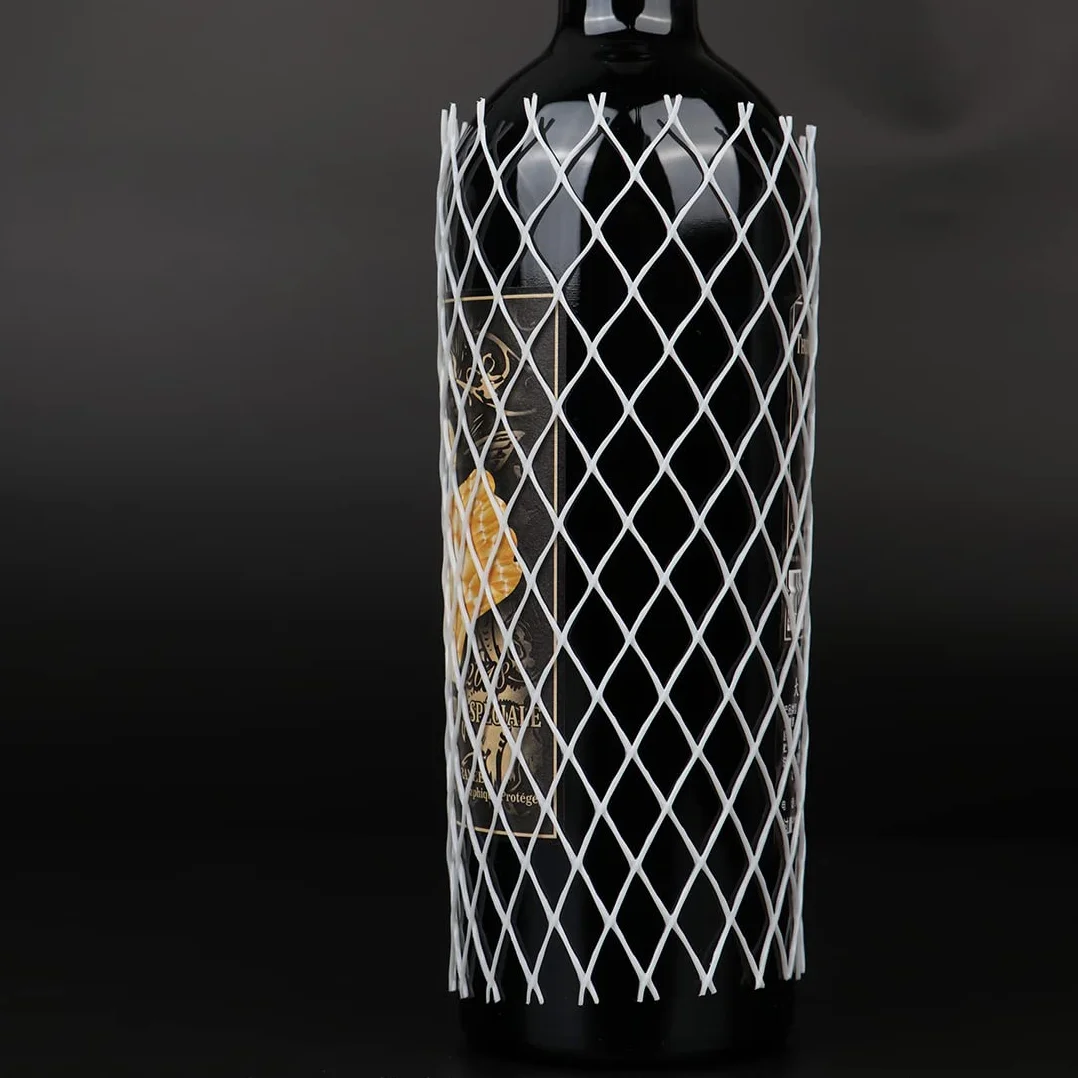 Rękawy ochronne z siatki na wino 19 cm PE 30 szt