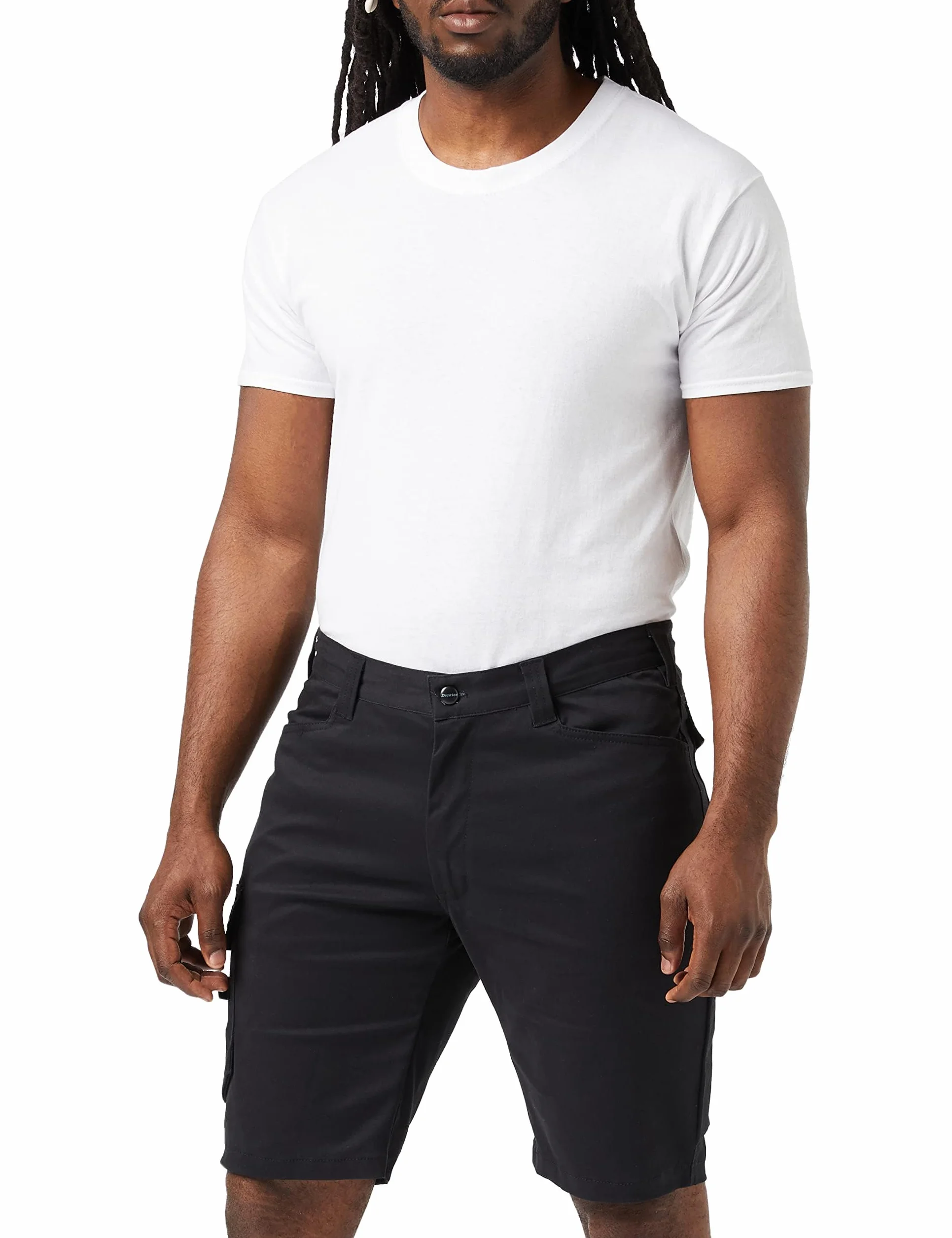 Dickies Mężczyźni W Flex Szorty, Czarny, 34W