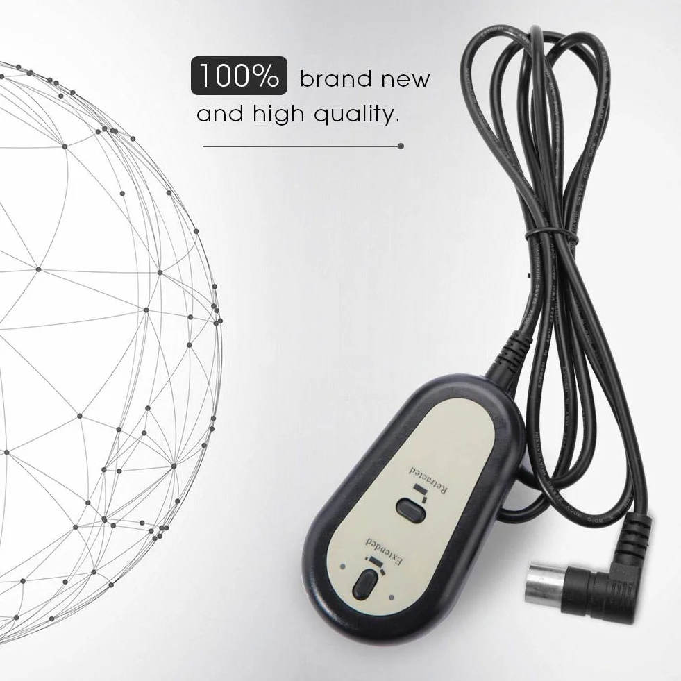 Kontroler do krzesła Jarchii 2-przyciskowy pilot zdalnego sterowania 22AWG 4-żyłowy kabel 5,0 mm