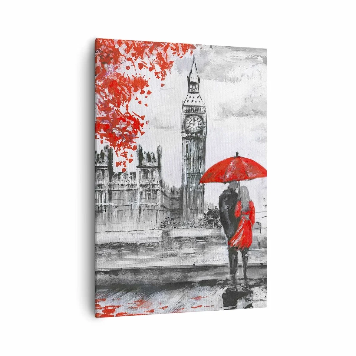 ARTTOR Obraz na płótnie Londyn Big Ben 70x100cm Dekoracja ścienna Sztuka na ścianę