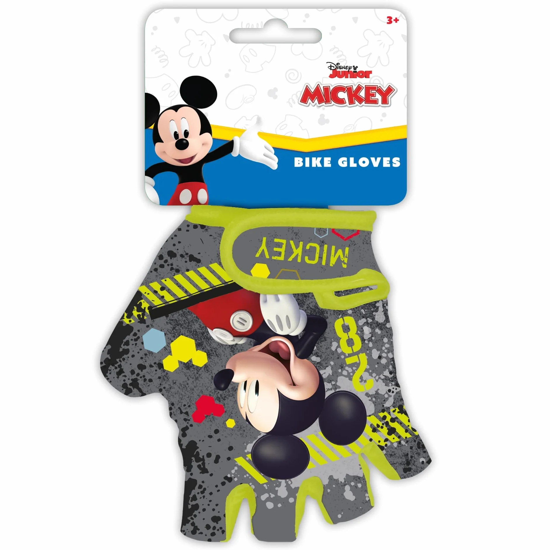 DISNEY Mickey Mouse dziecięce rękawiczki rowerowe, akcesoria rowerowe