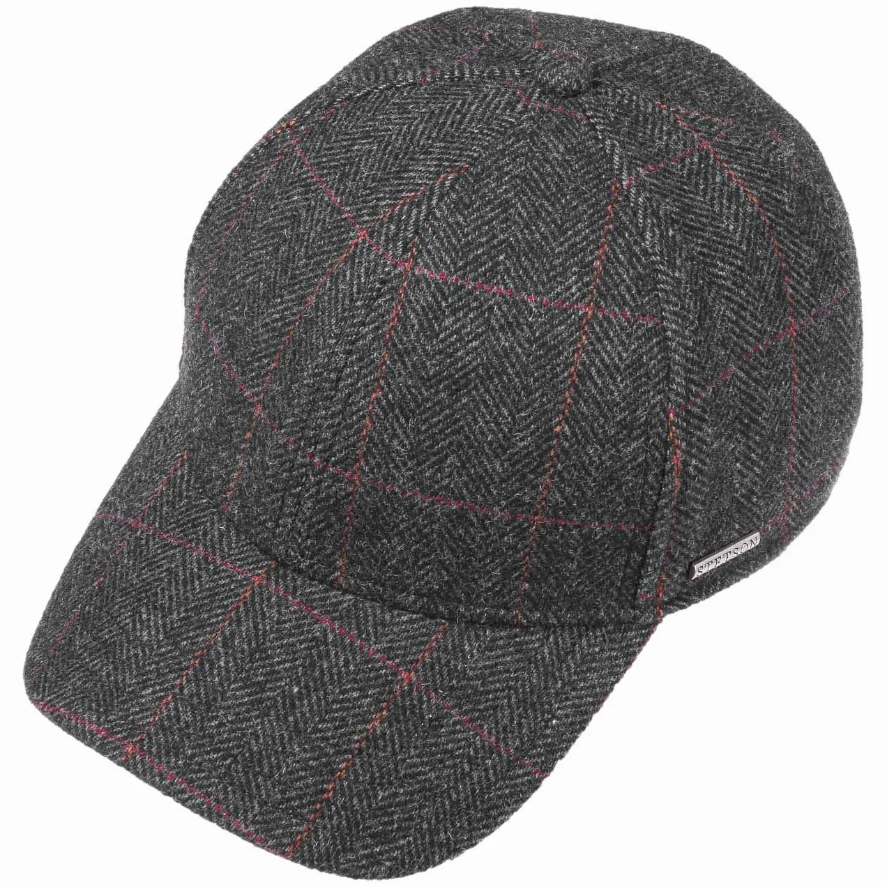 Stetson Czapka z Klapkami na Uszy Kinty WoolMężczyźni - basecap daszkiem zime meska Zamknięte tyłu, daszkiem, nausznikami, podszewką Zima