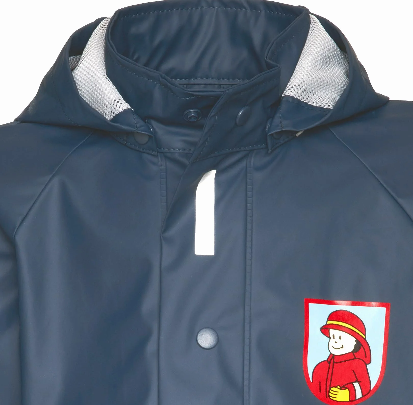 Playshoes Płaszcz przeciwdeszczowy chłopięcy straż pożarna, 11 - Marine, 98