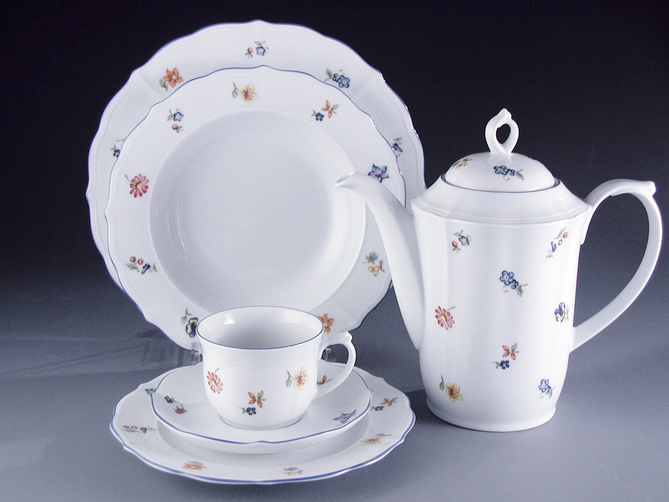Seltmann Weiden 001.218243 Sonate patera na ciasto prostokątna, 35 cm