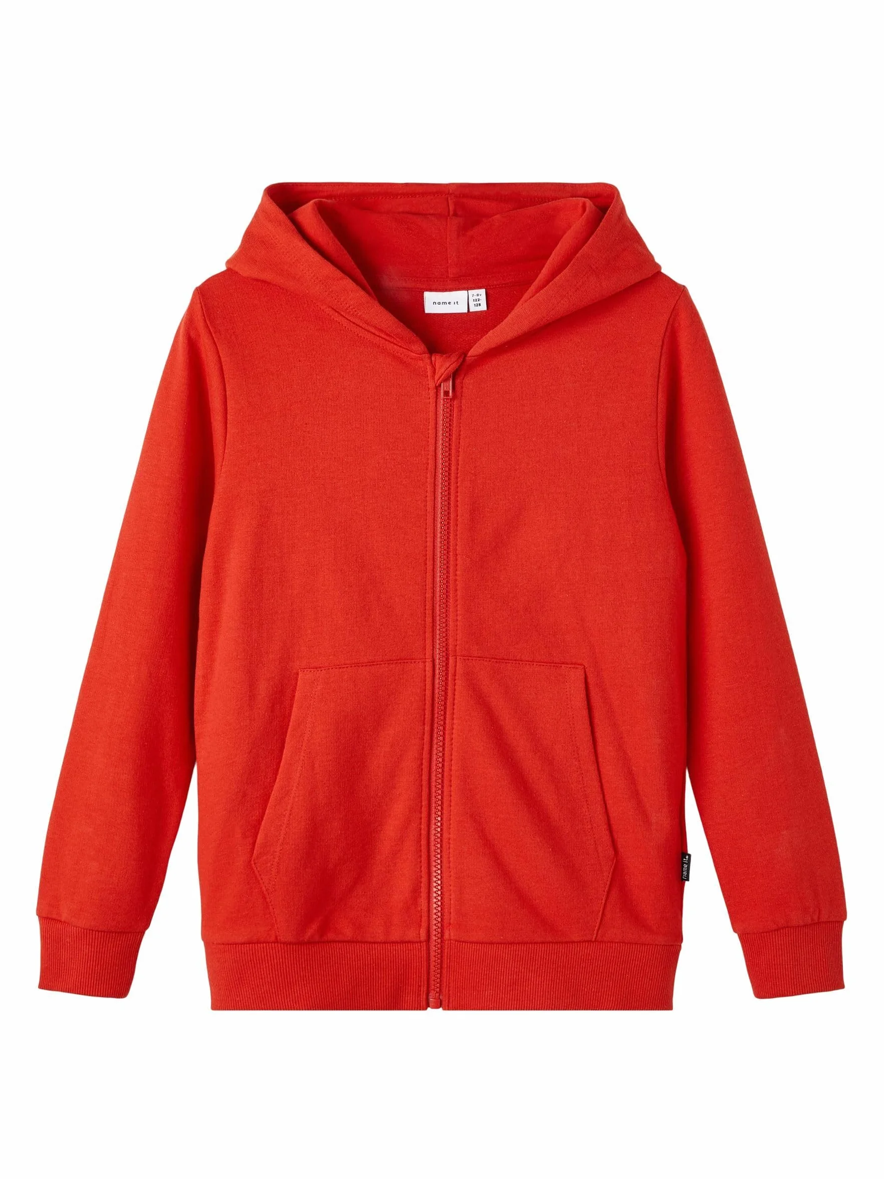 NAME IT Kurtka z kapturem Chłopcy Nkmnesweat Card W Hood Unb Noos