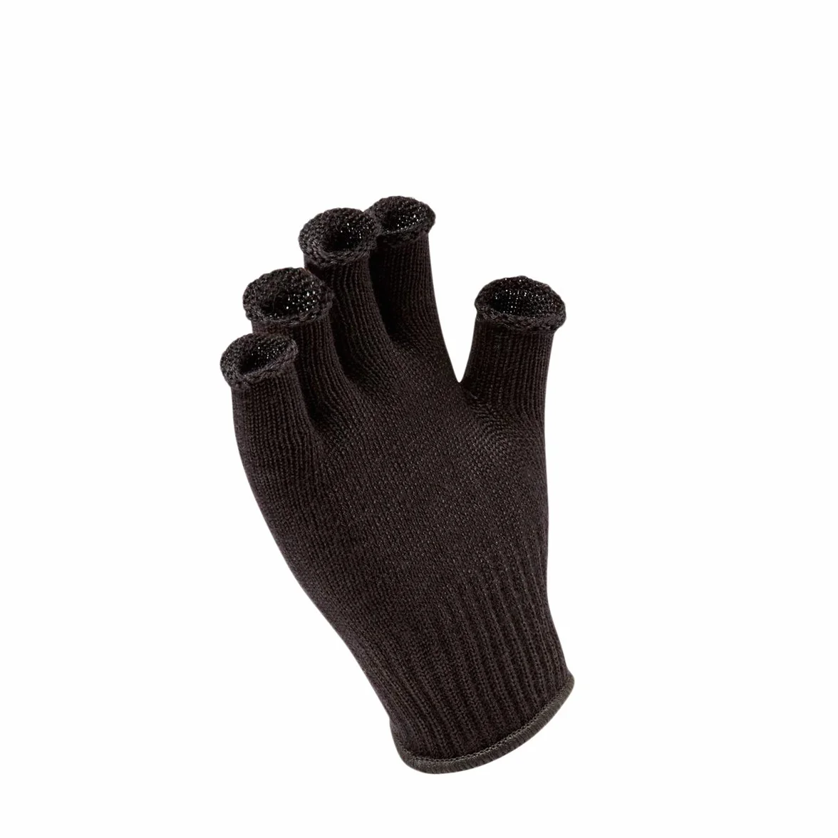 SEALSKINZ Welney Rękawice bez palców z merynosów, używane samodzielnie lub pod wodoodpornymi rękawiczkami do izolacji, miękkie w dotyku, antyzapachowe